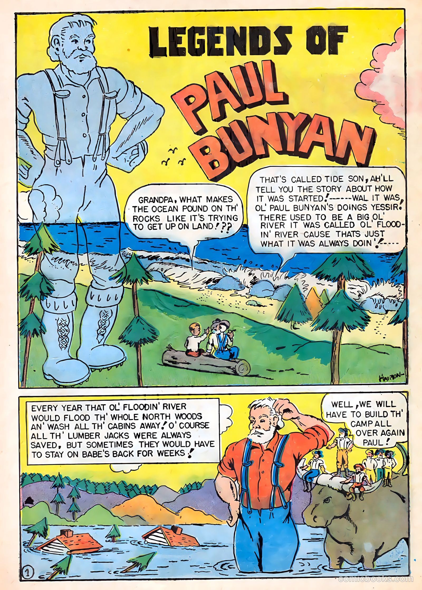 Cowboy Western Comics #19 (1948) — page 21 of 36