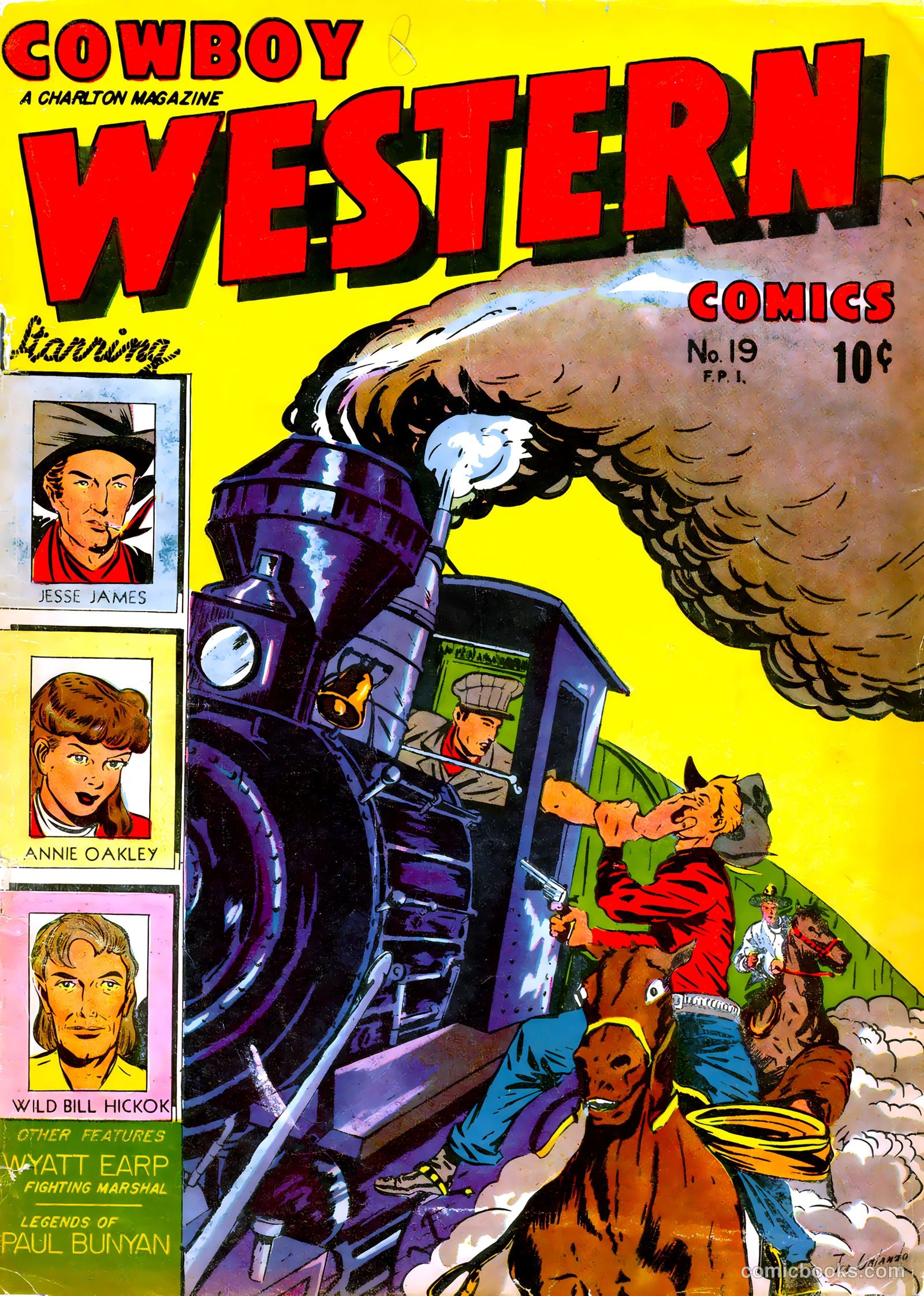 Cowboy Western Comics #19