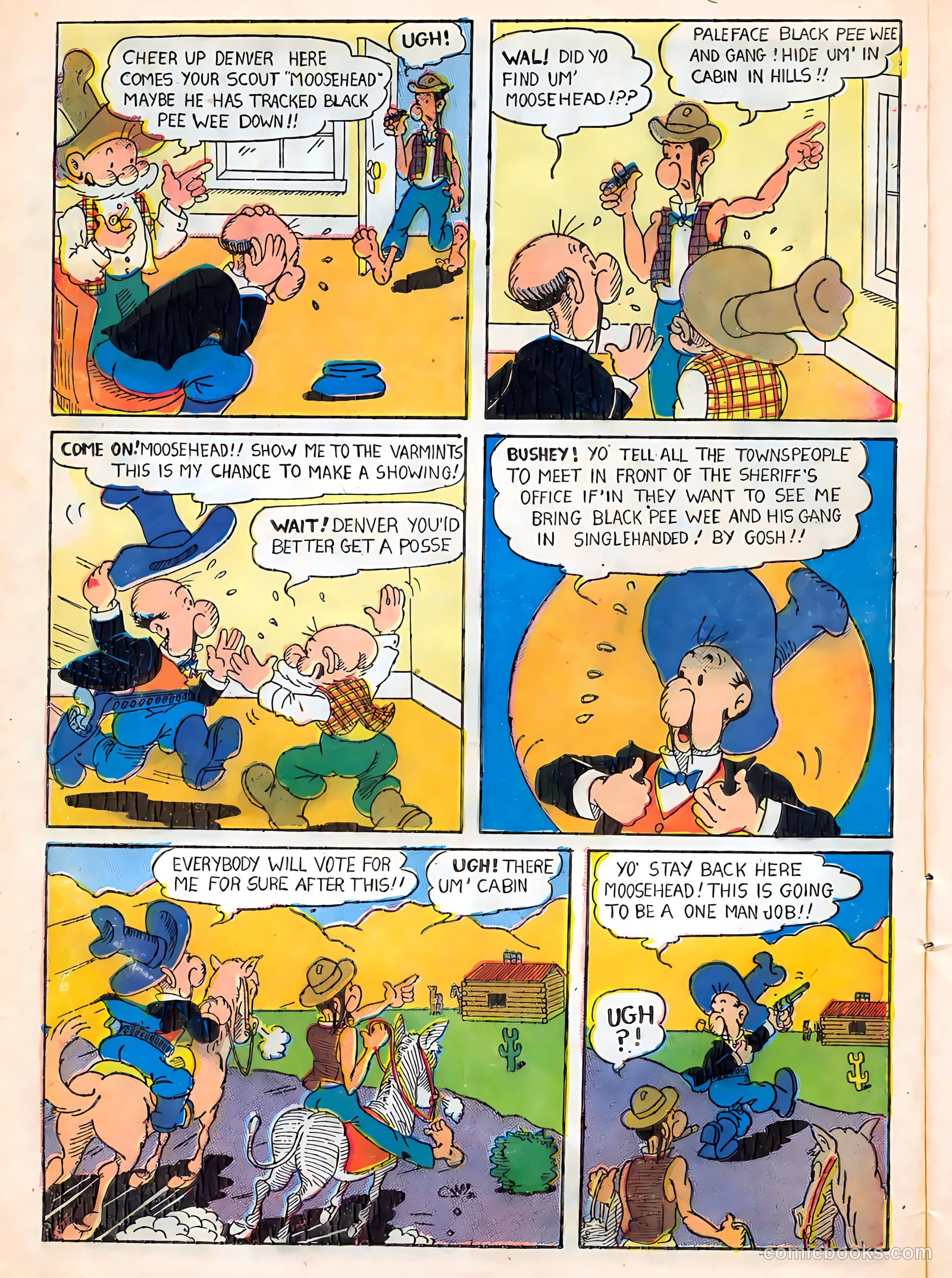 Cowboy Western Comics #19 (1948) — page 8 of 36