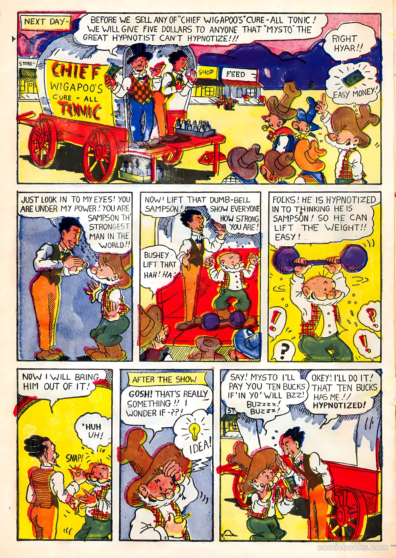 Cowboy Western Comics #19 (1948) — page 10 of 36