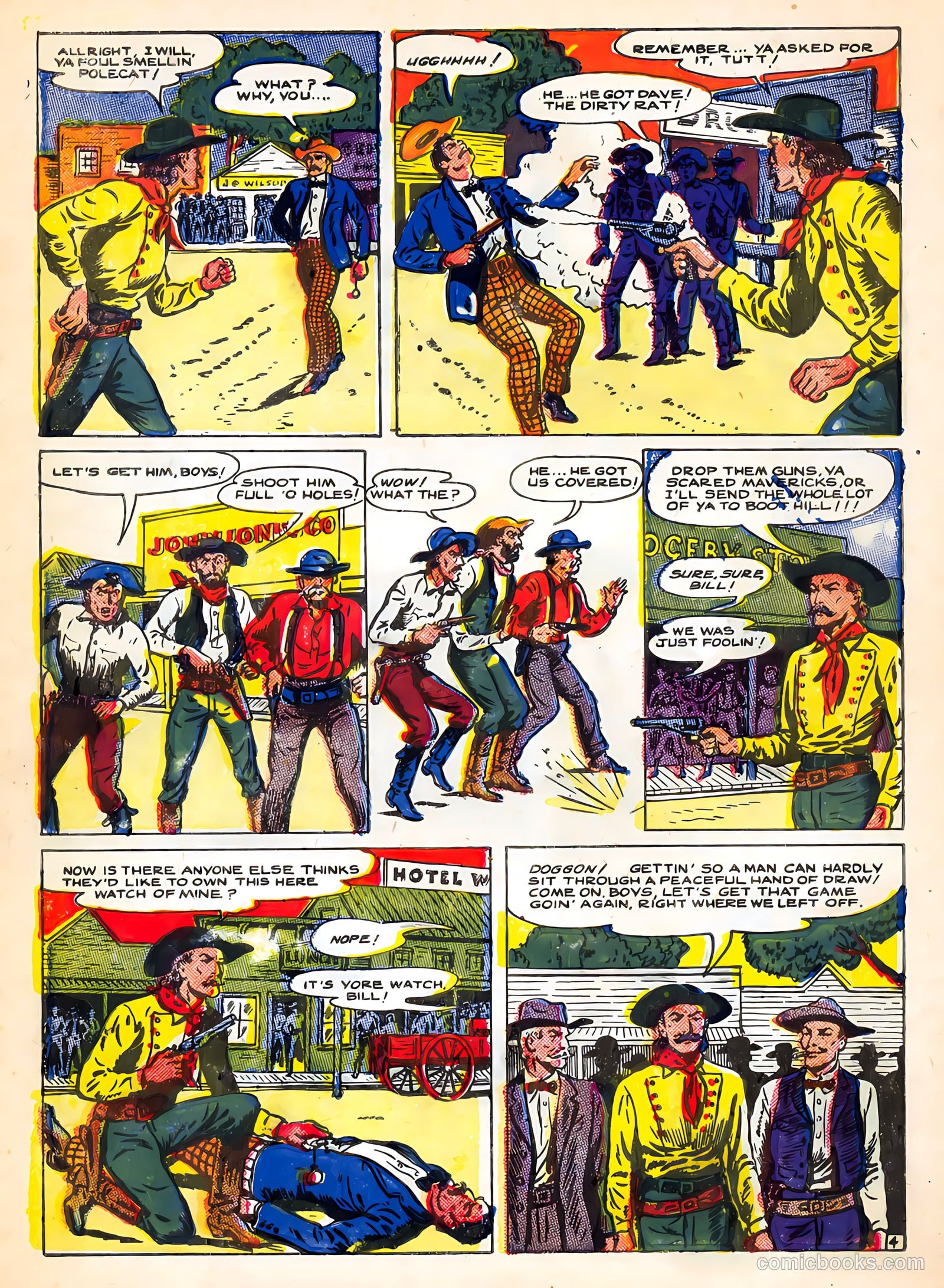Cowboy Western Comics #19 (1948) — page 34 of 36