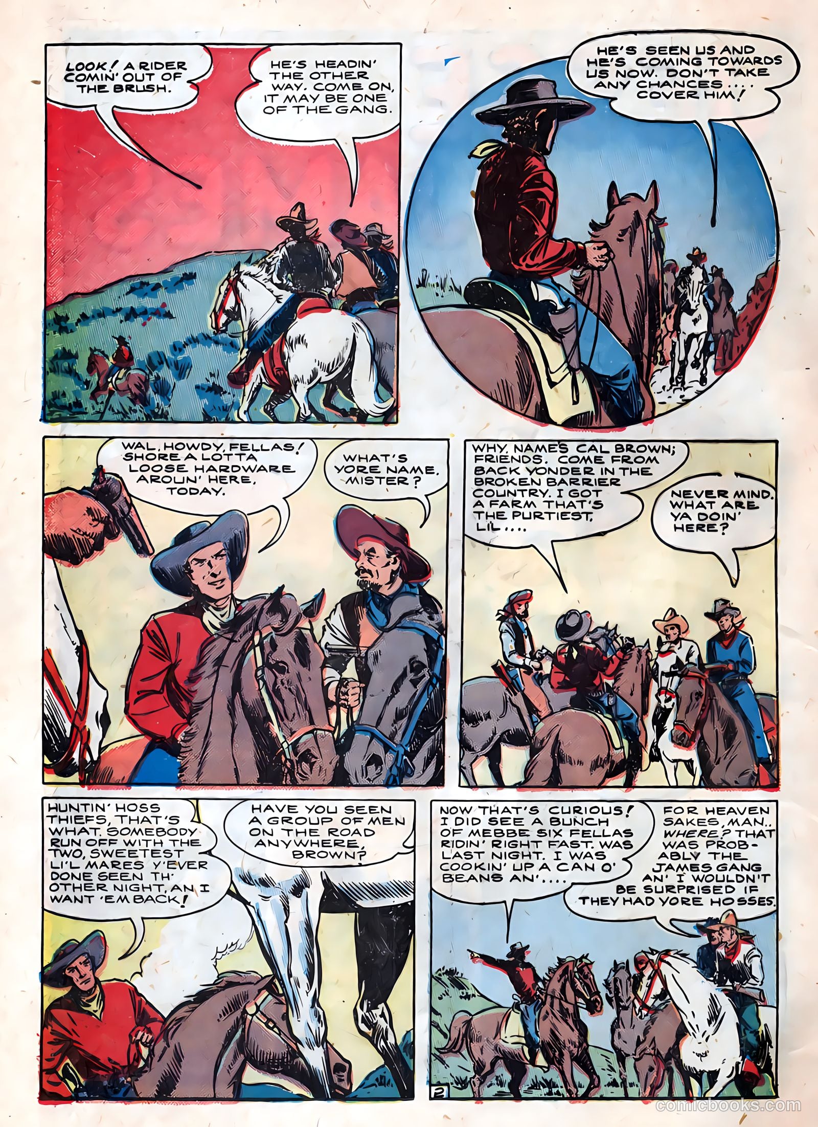 Cowboy Western Comics #20 (1949) — page 5 of 37