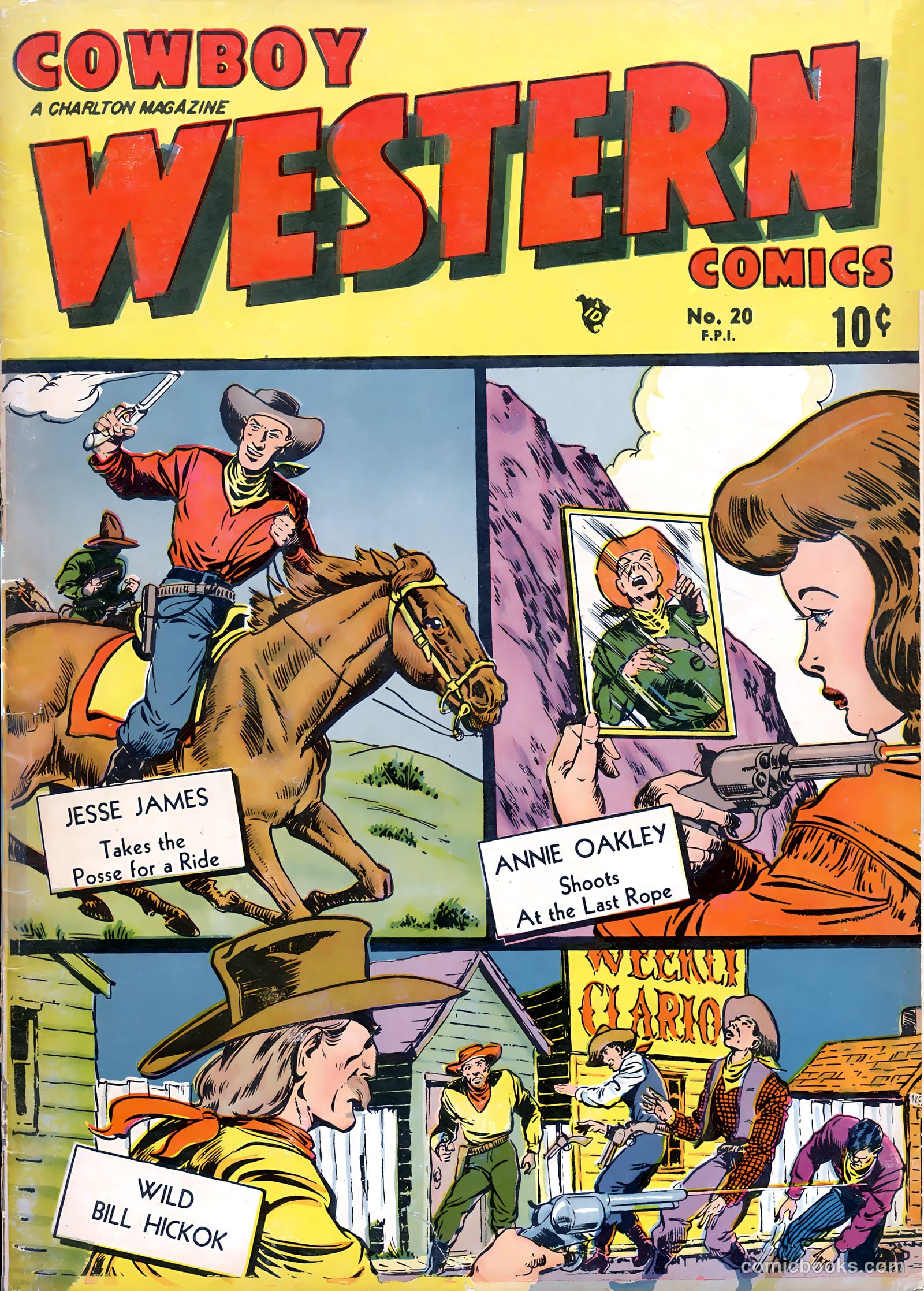 Cowboy Western Comics #20