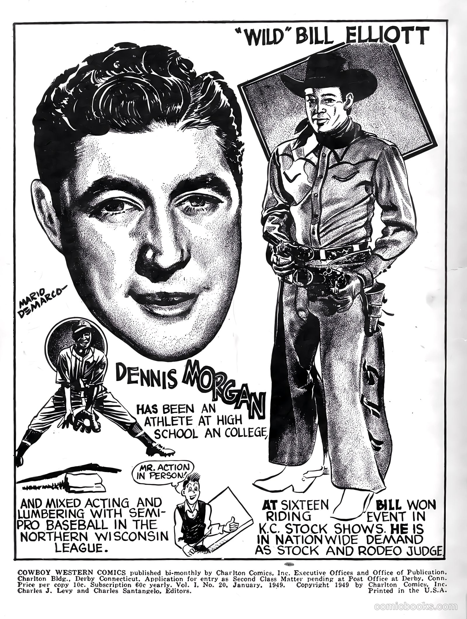 Cowboy Western Comics #20 (1949) — page 3 of 37