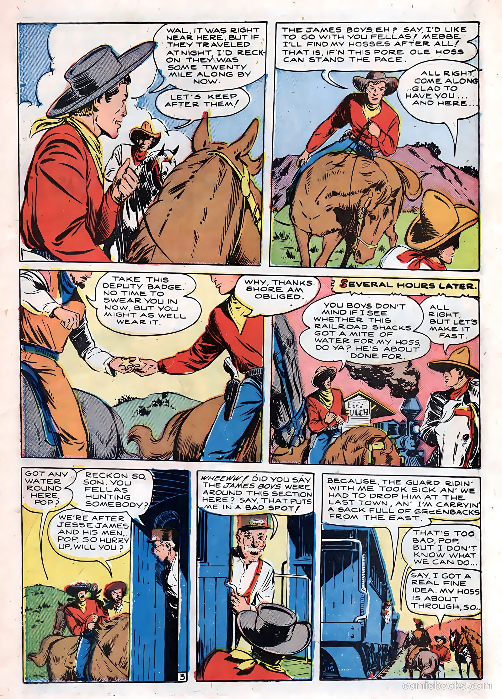 Cowboy Western Comics #20 (1949) — page 6 of 37