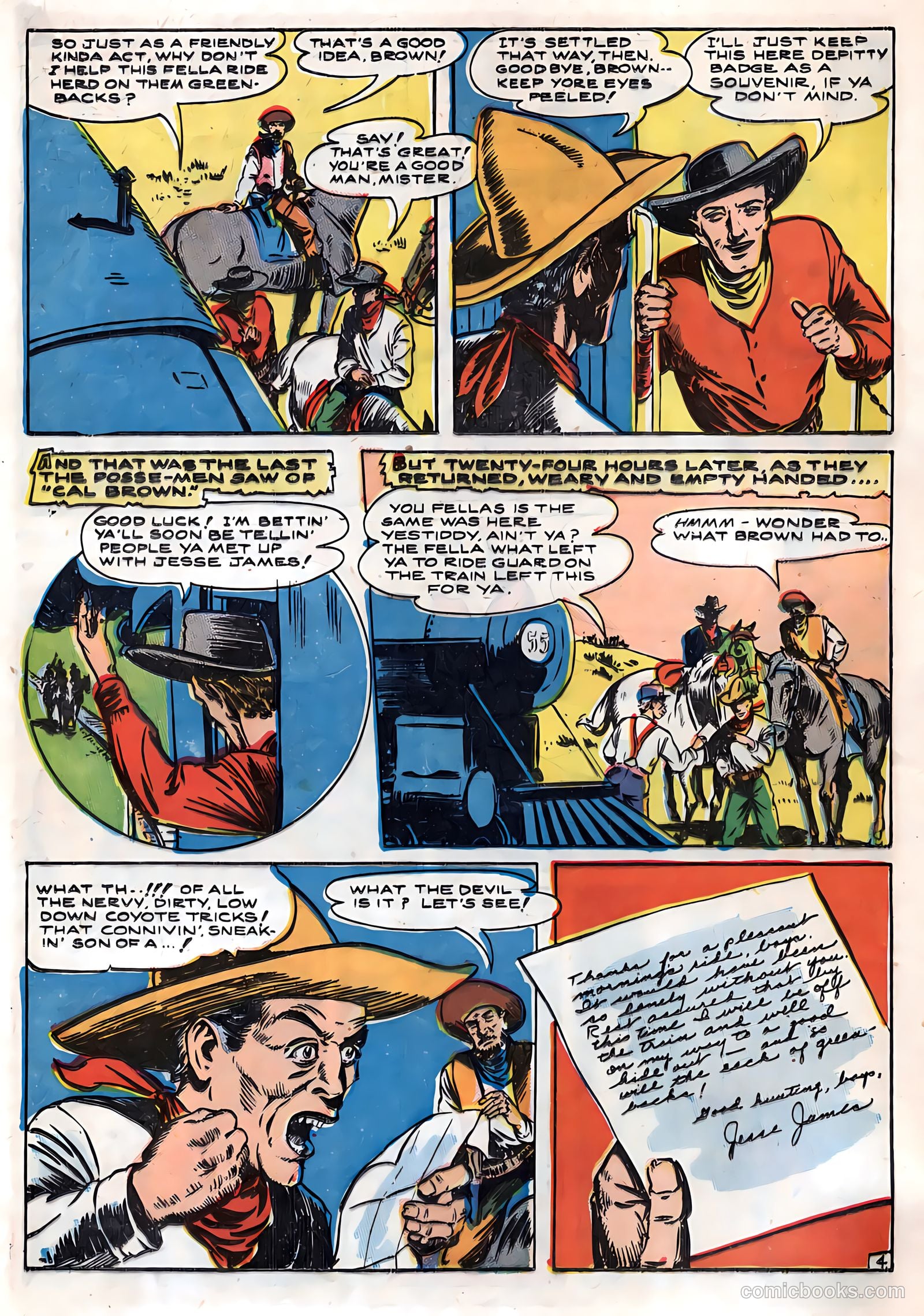 Cowboy Western Comics #20 (1949) — page 7 of 37