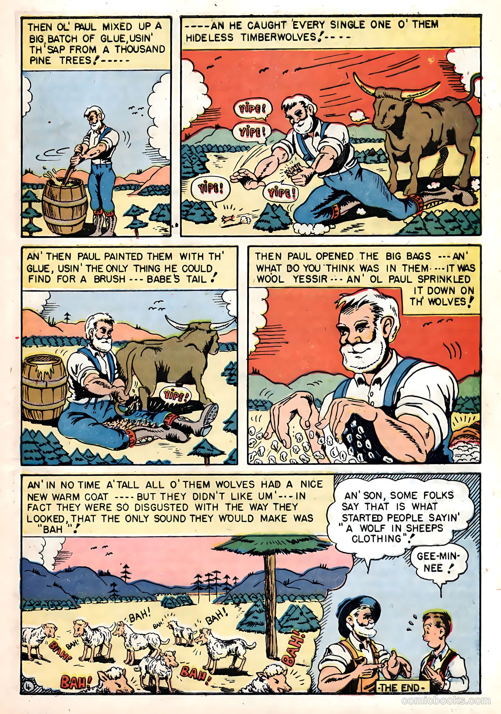Cowboy Western Comics #20 (1949) — page 24 of 37