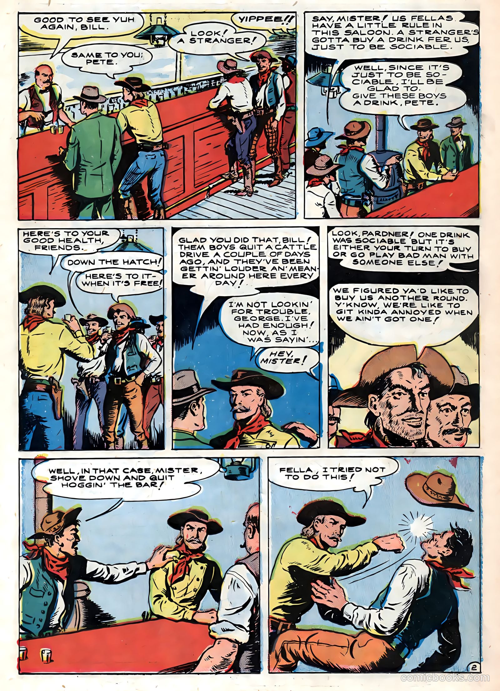 Cowboy Western Comics #20 (1949) — page 33 of 37