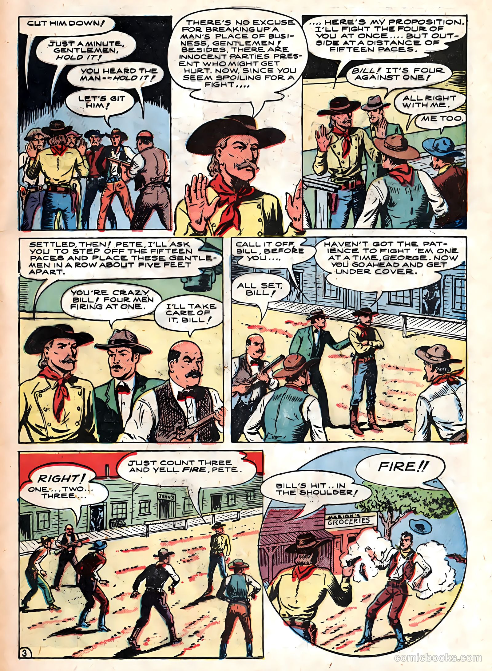 Cowboy Western Comics #20 (1949) — page 34 of 37