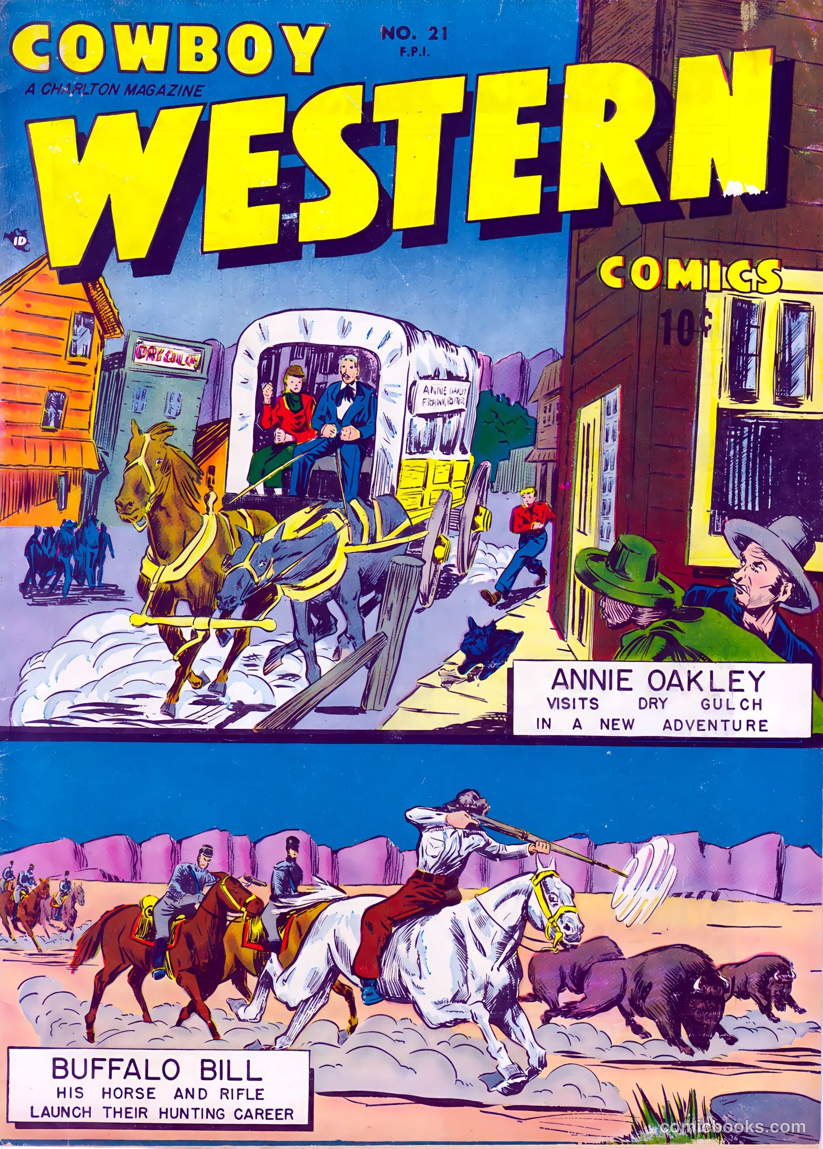 Cowboy Western Comics #21
