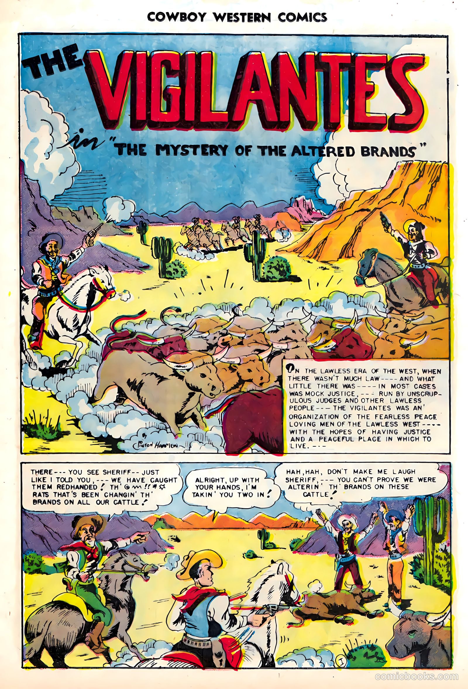 Cowboy Western Comics #21 (1949) — page 7 of 36