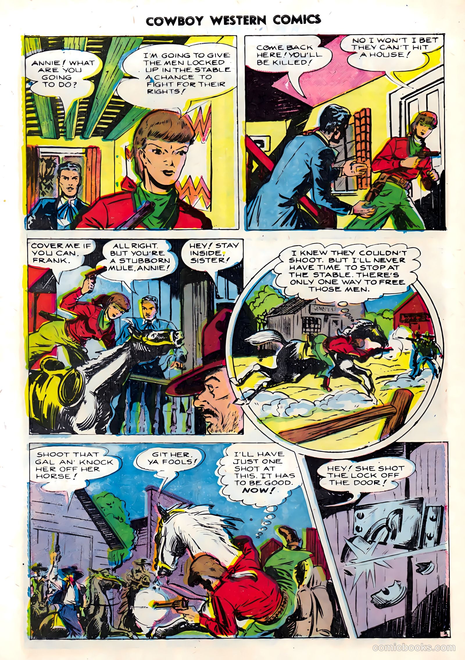 Cowboy Western Comics #21 (1949) — page 14 of 36