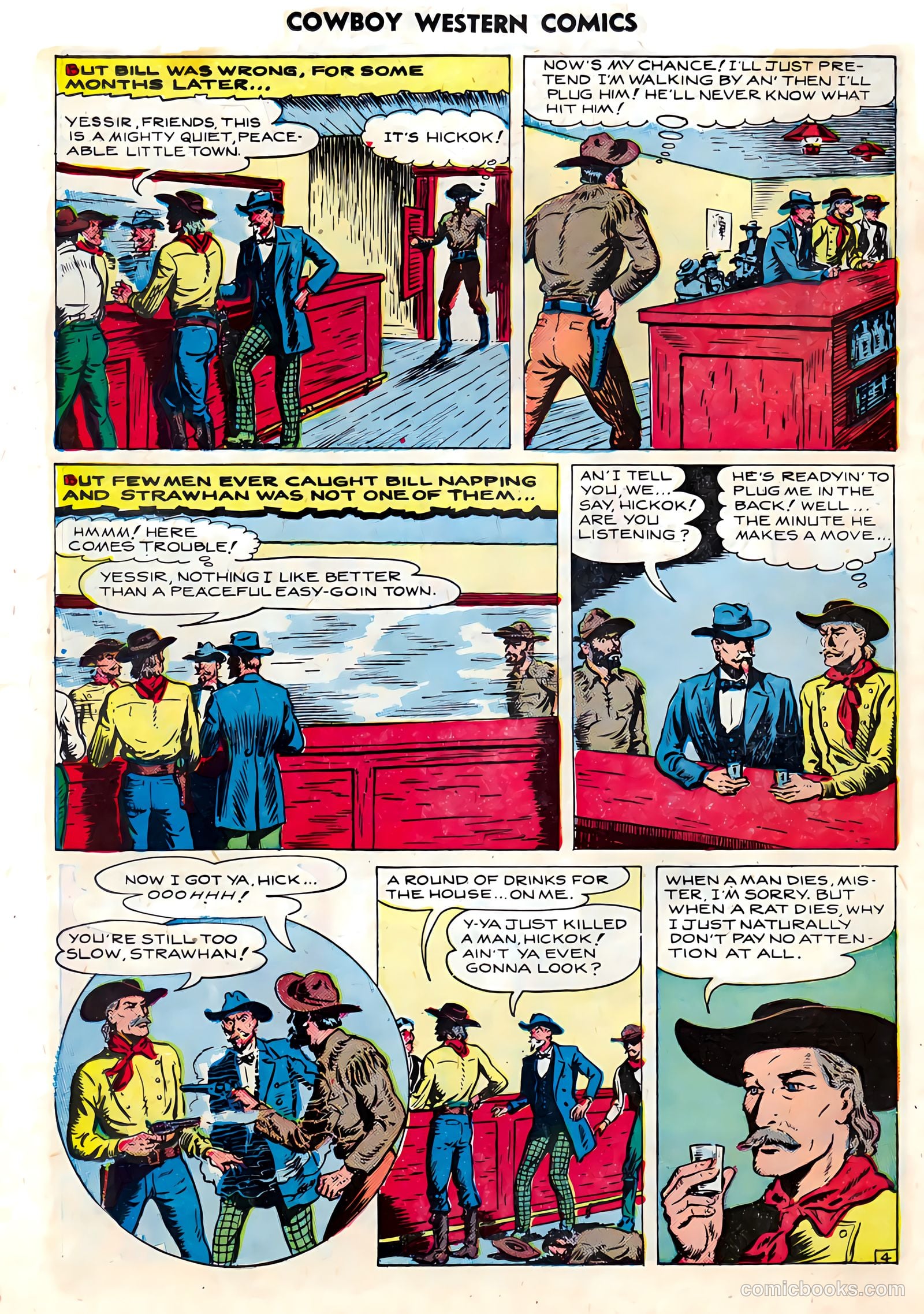 Cowboy Western Comics #21 (1949) — page 34 of 36