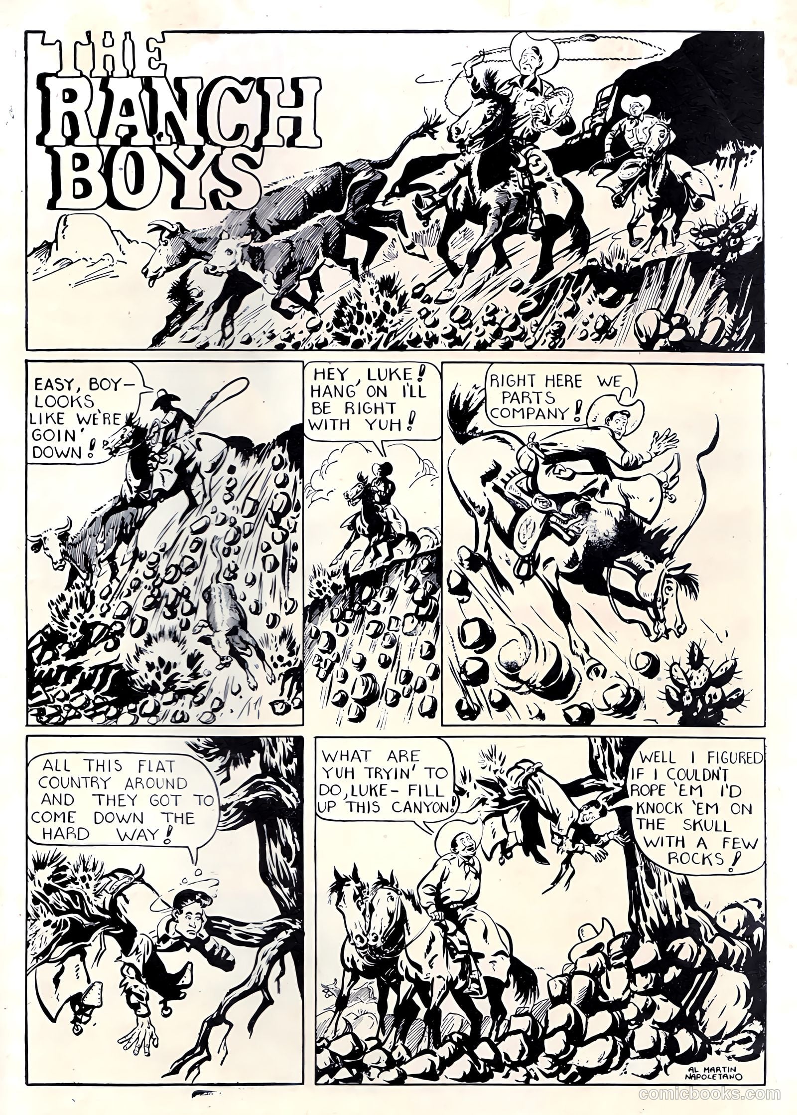 Cowboy Western Comics #21 (1949) — page 35 of 36