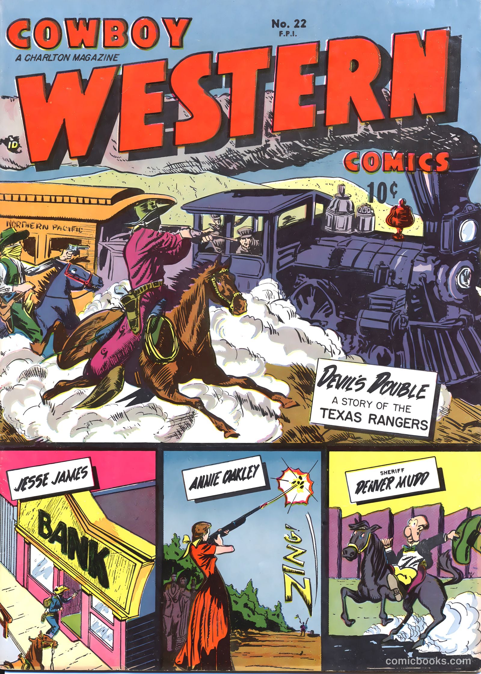 Cowboy Western Comics #22