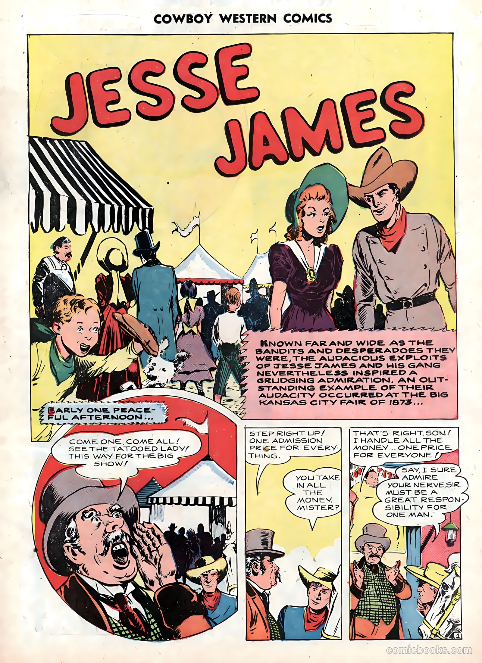Cowboy Western Comics #22 (1949) — page 3 of 36