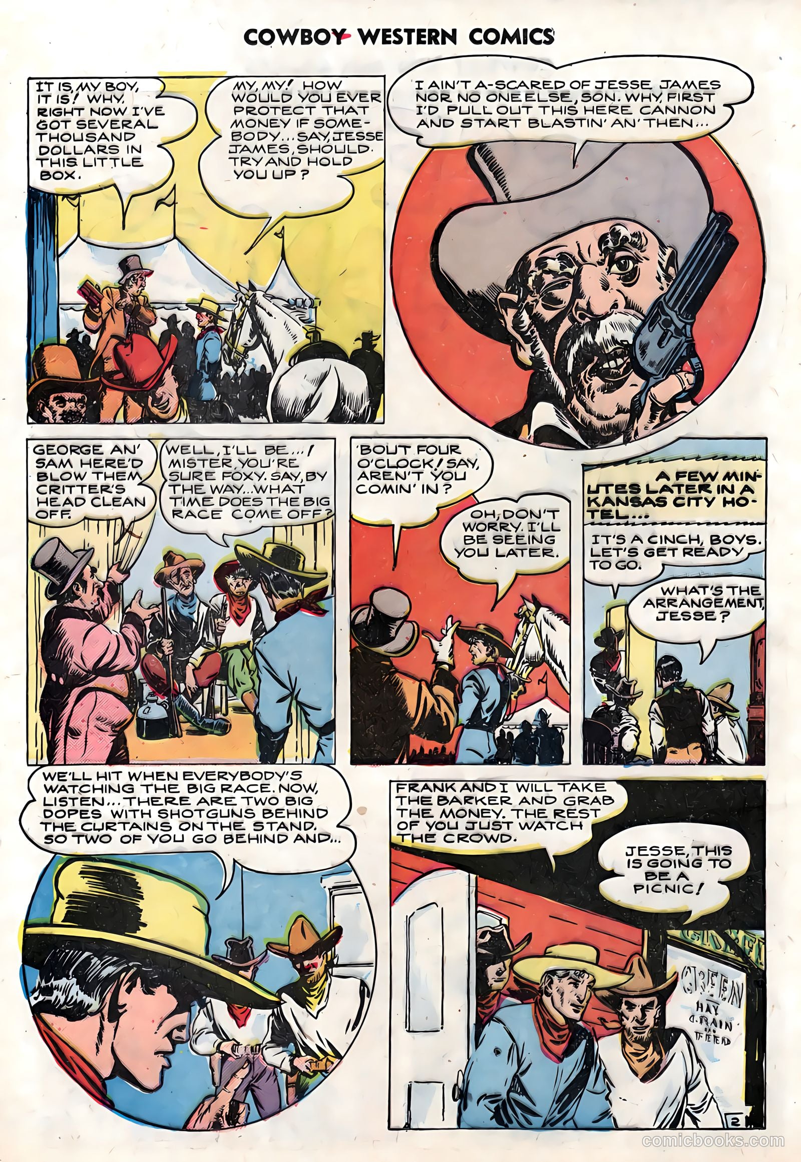 Cowboy Western Comics #22 (1949) — page 4 of 36