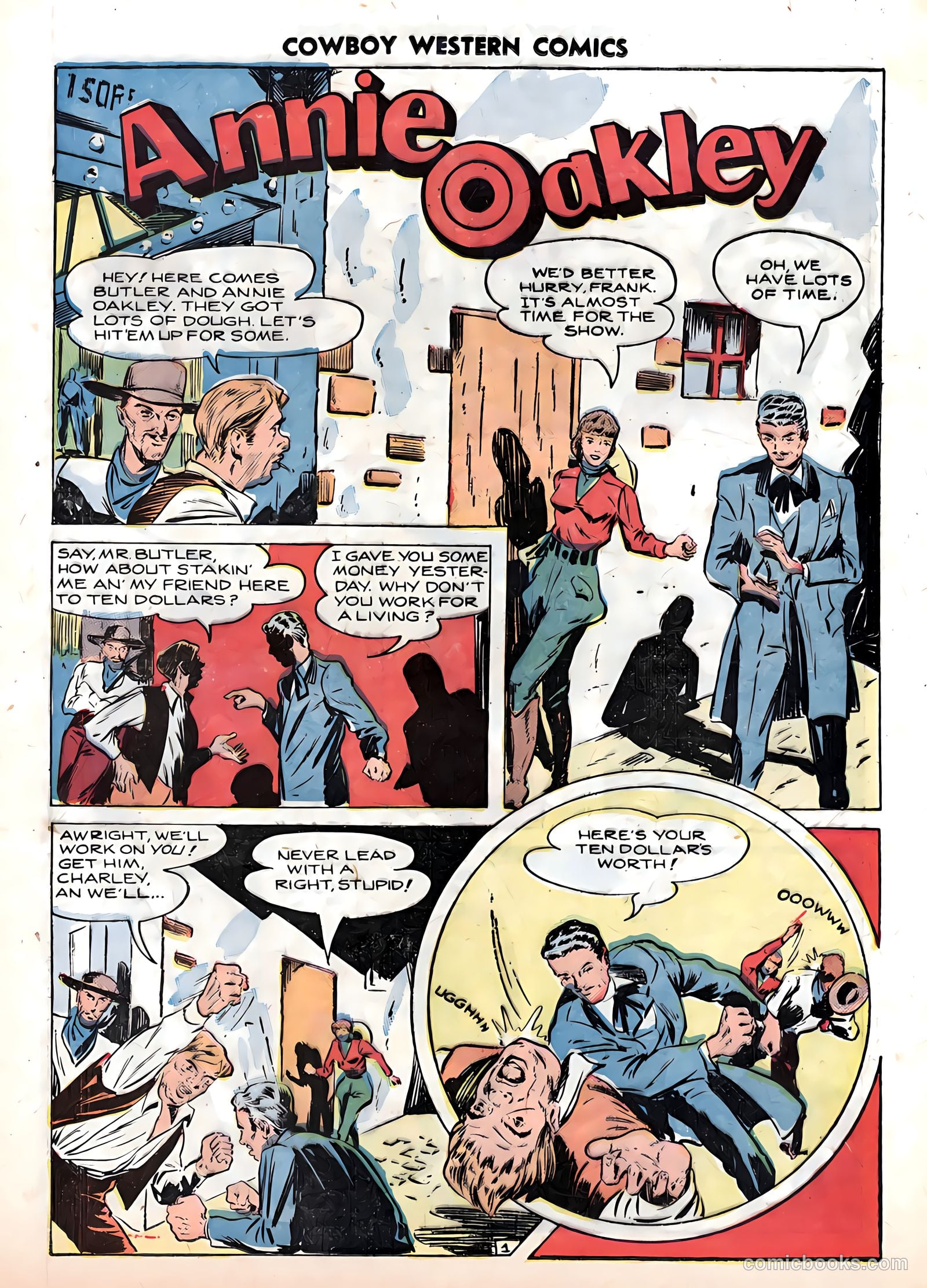 Cowboy Western Comics #22 (1949) — page 7 of 36