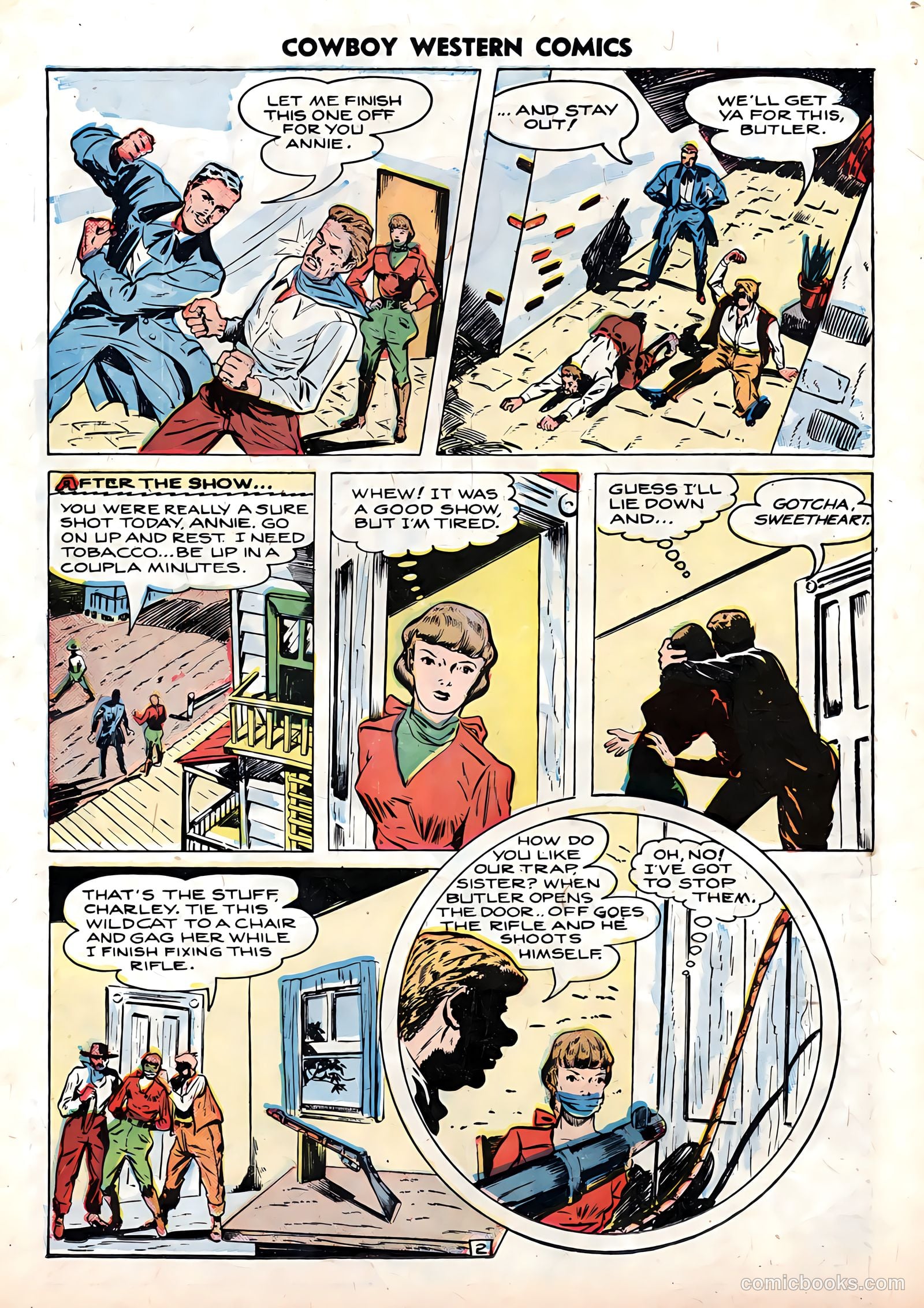 Cowboy Western Comics #22 (1949) — page 8 of 36