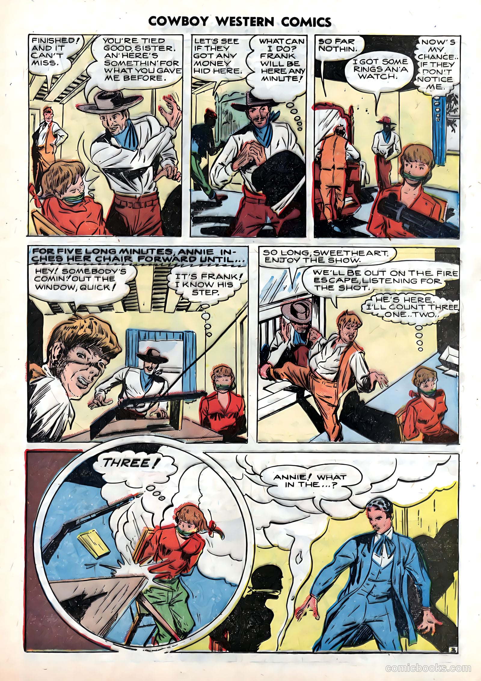 Cowboy Western Comics #22 (1949) — page 9 of 36