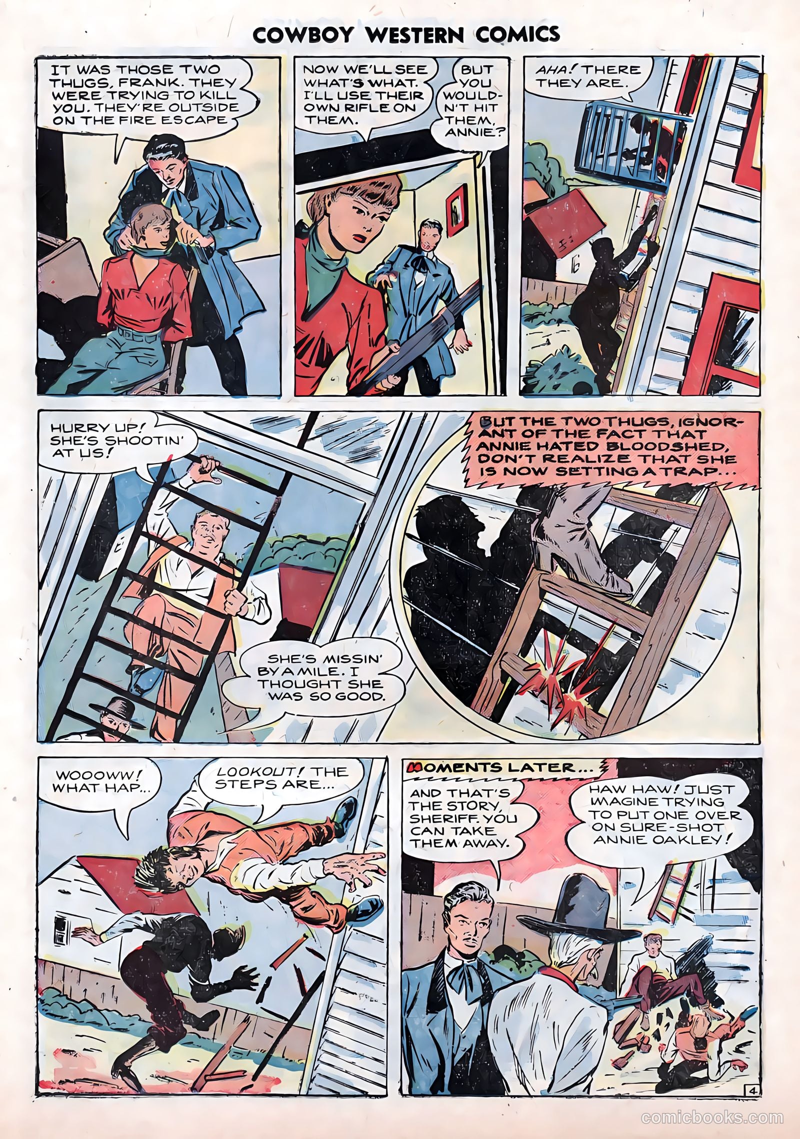 Cowboy Western Comics #22 (1949) — page 10 of 36