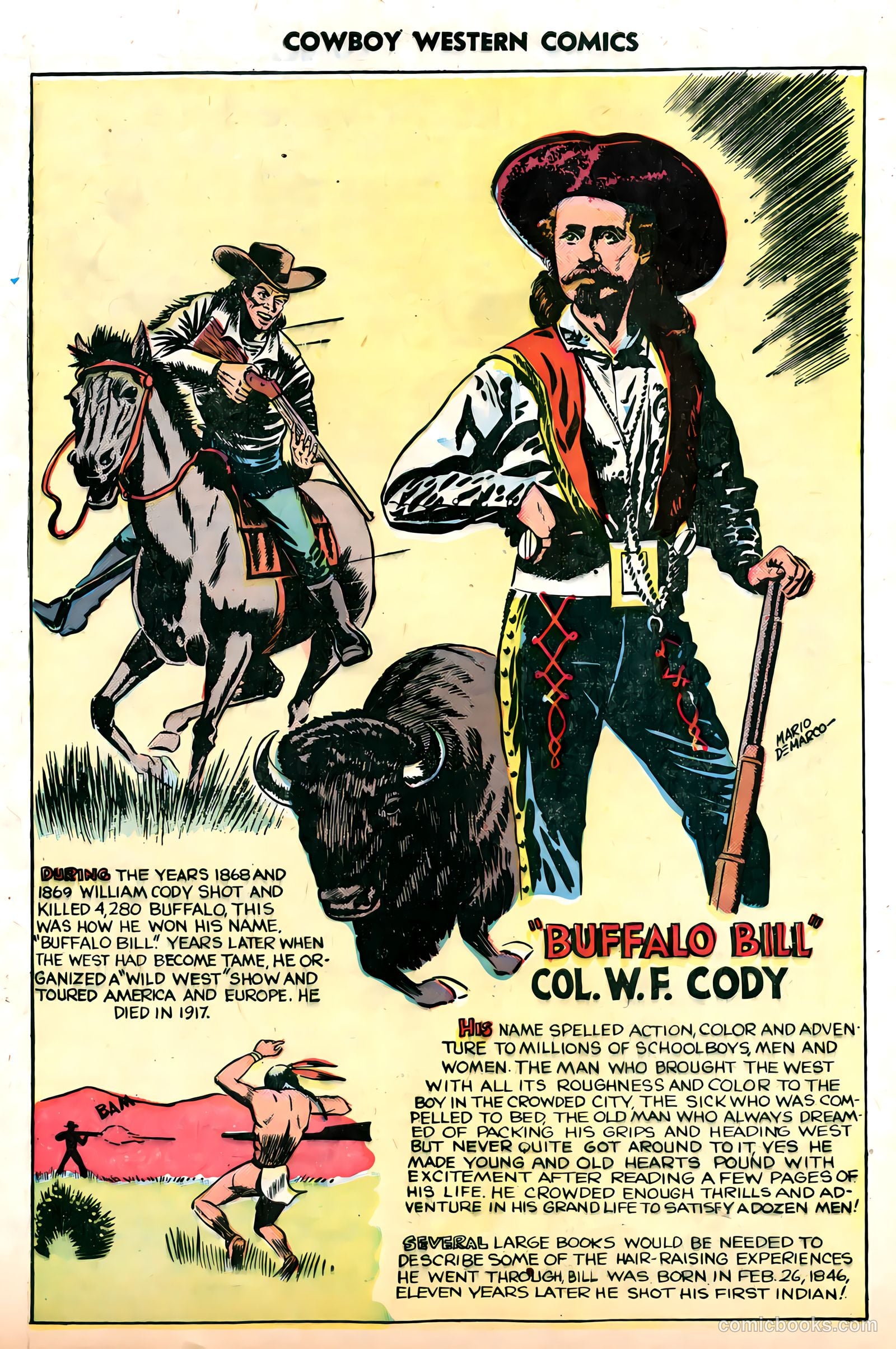 Cowboy Western Comics #22 (1949) — page 17 of 36