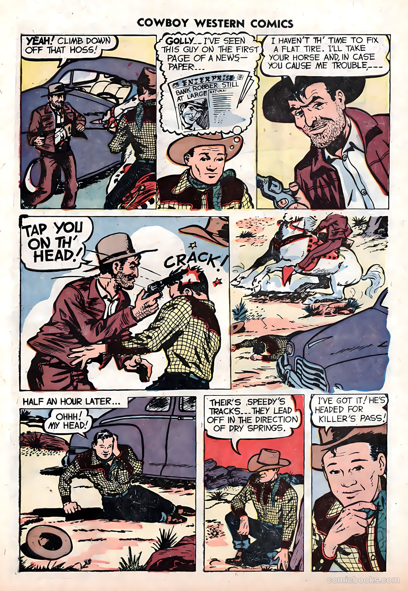 Cowboy Western Comics #22 (1949) — page 26 of 36