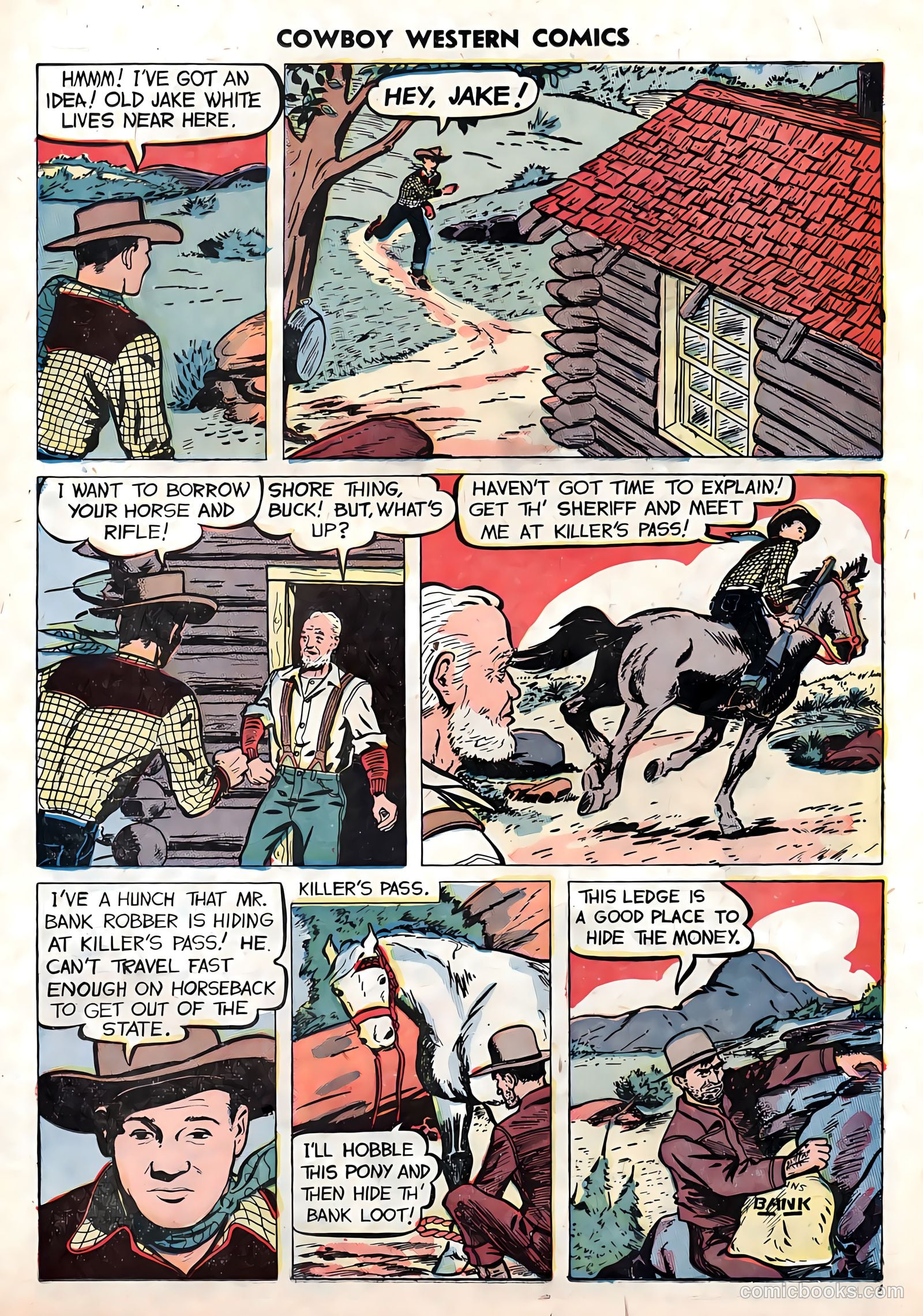 Cowboy Western Comics #22 (1949) — page 27 of 36