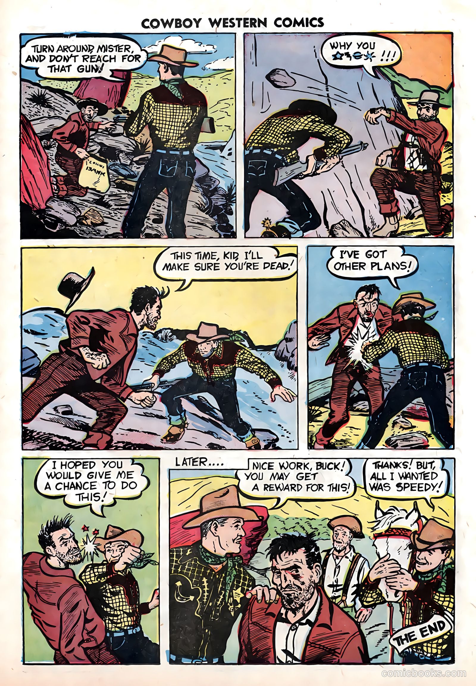 Cowboy Western Comics #22 (1949) — page 29 of 36