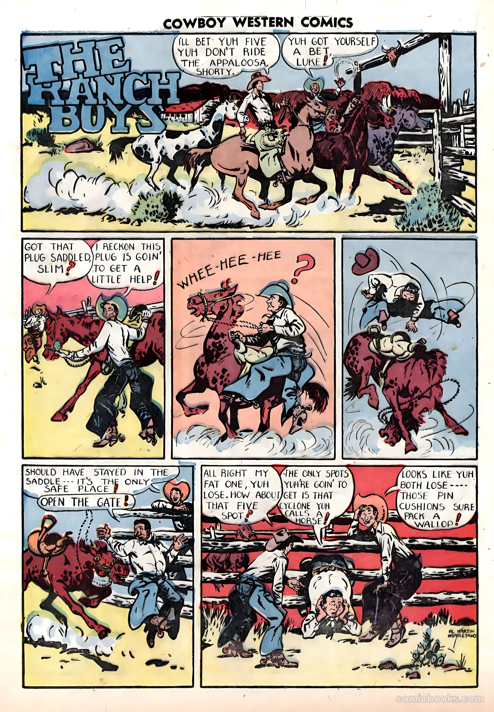 Cowboy Western Comics #22 (1949) — page 30 of 36