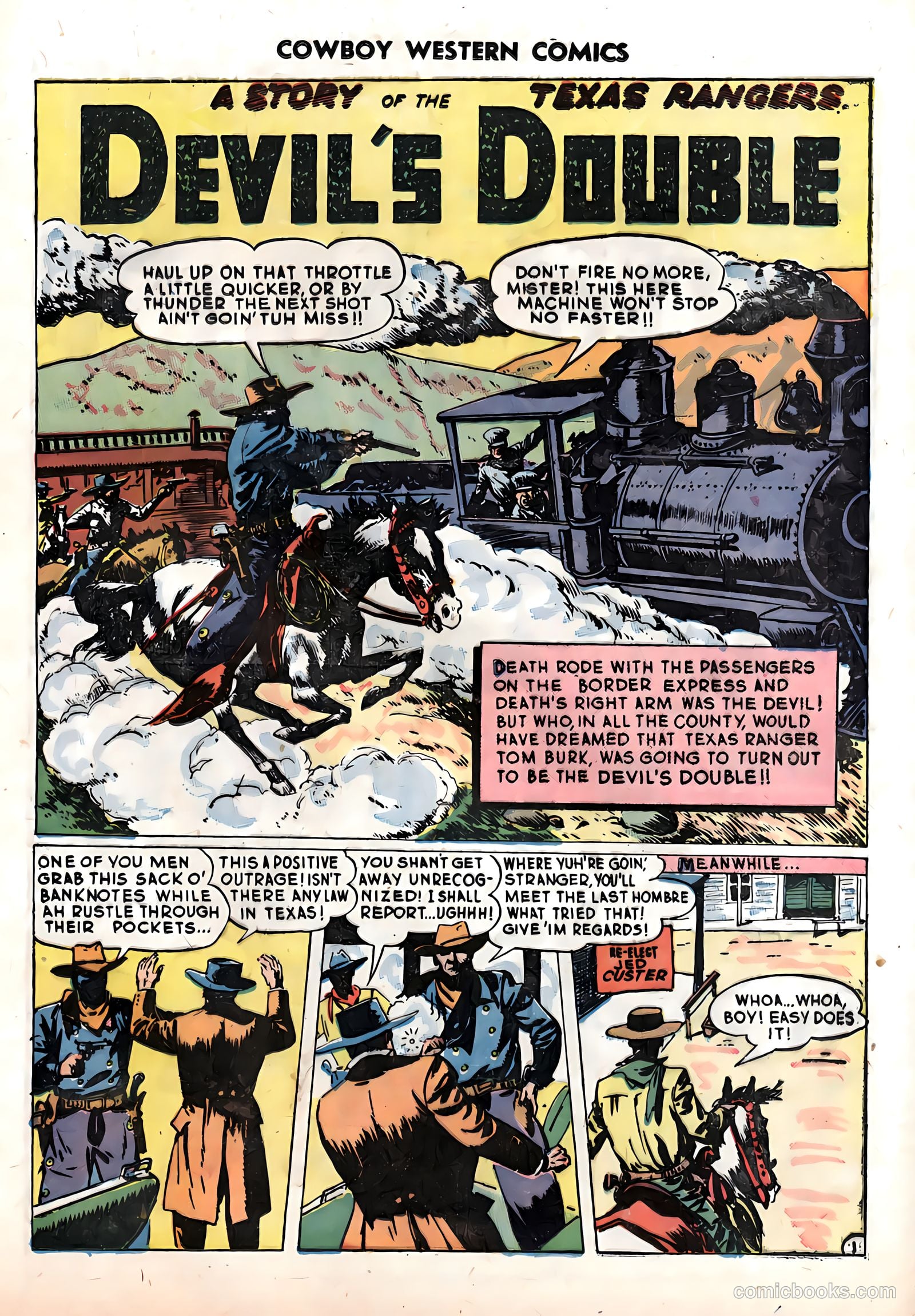 Cowboy Western Comics #22 (1949) — page 31 of 36