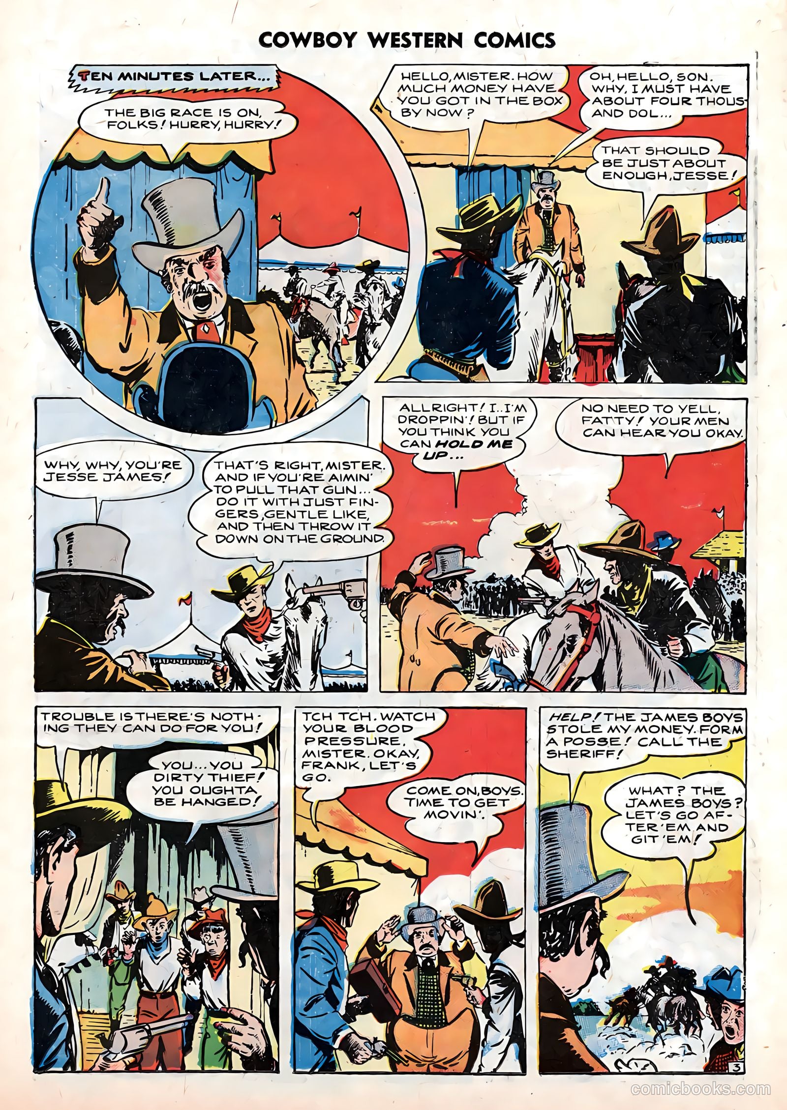 Cowboy Western Comics #22 (1949) — page 5 of 36