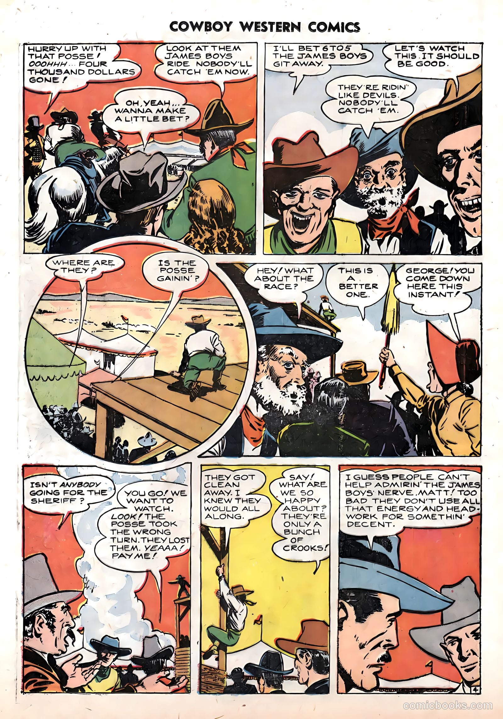 Cowboy Western Comics #22 (1949) — page 6 of 36
