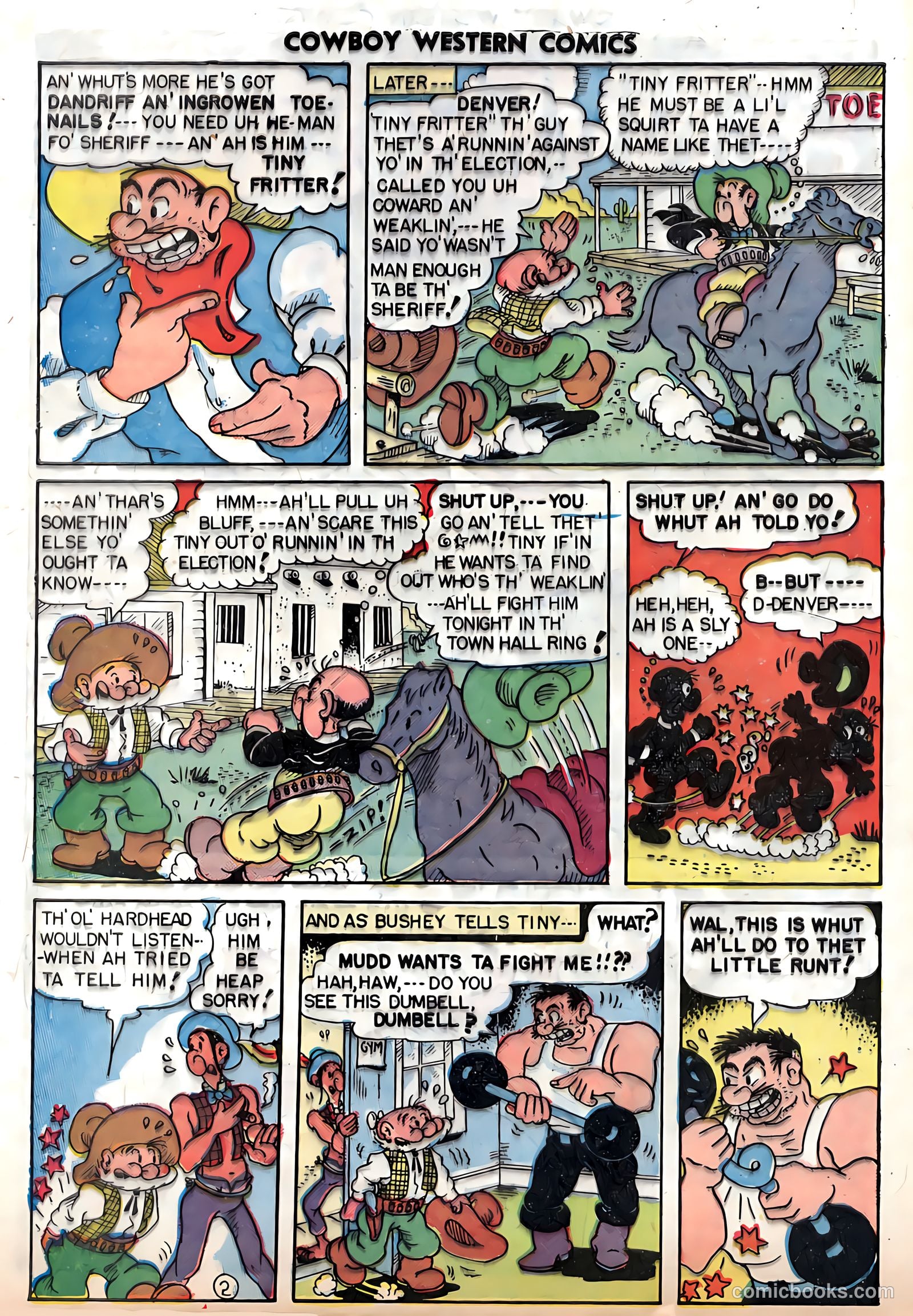 Cowboy Western Comics #22 (1949) — page 12 of 36