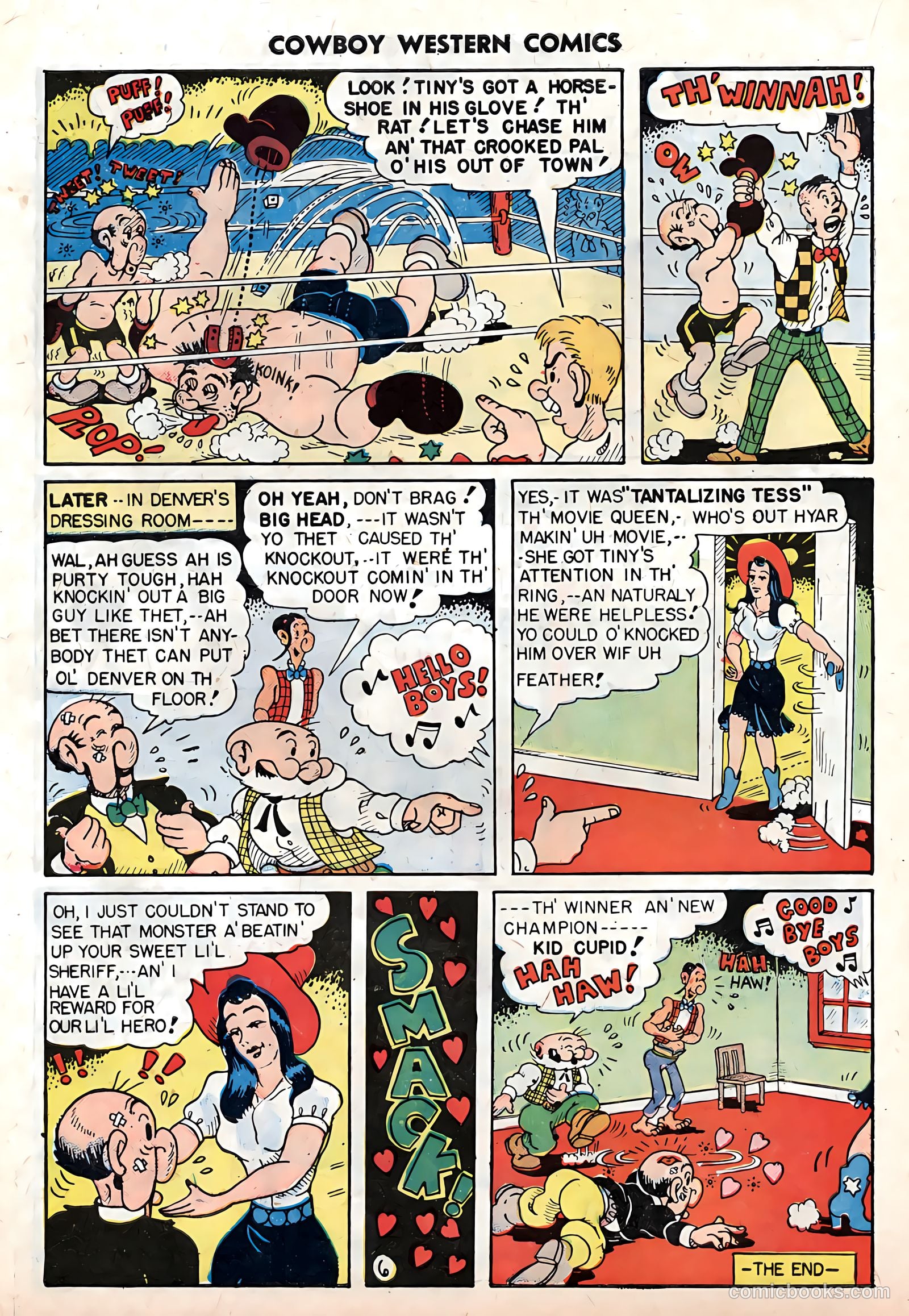 Cowboy Western Comics #22 (1949) — page 16 of 36