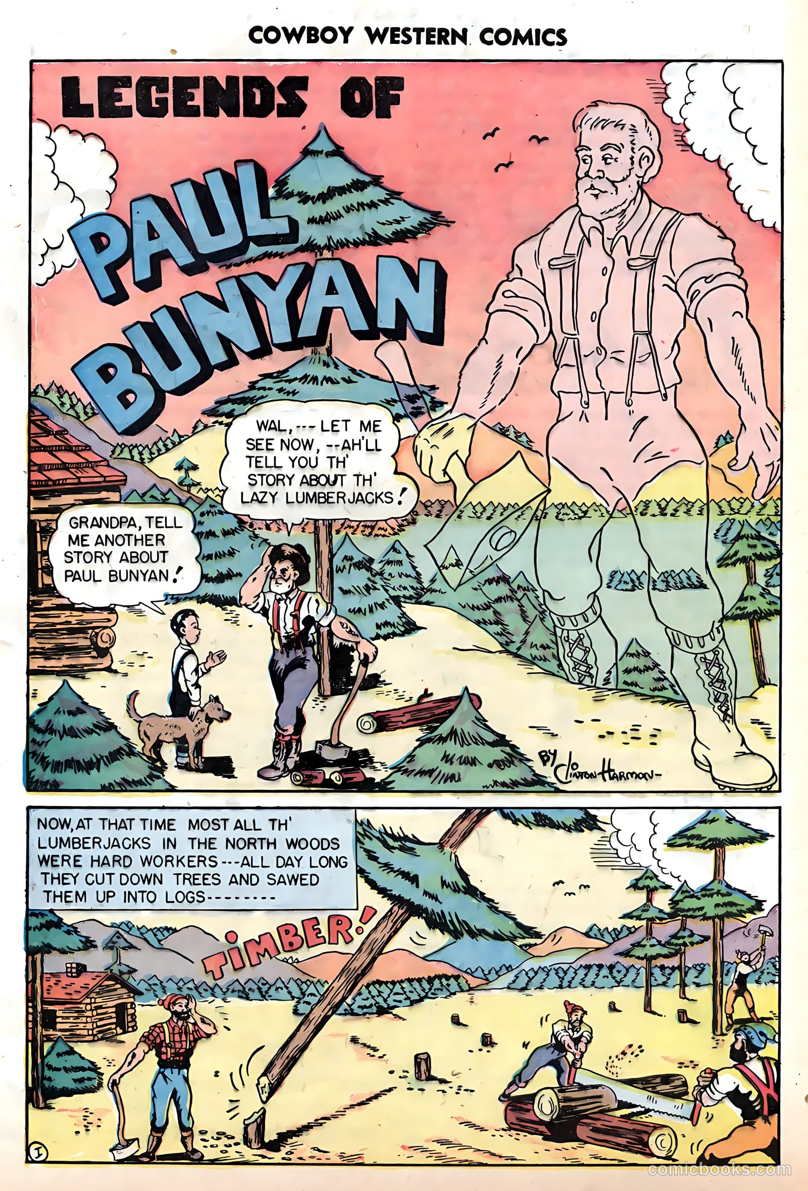 Cowboy Western Comics #22 (1949) — page 20 of 36