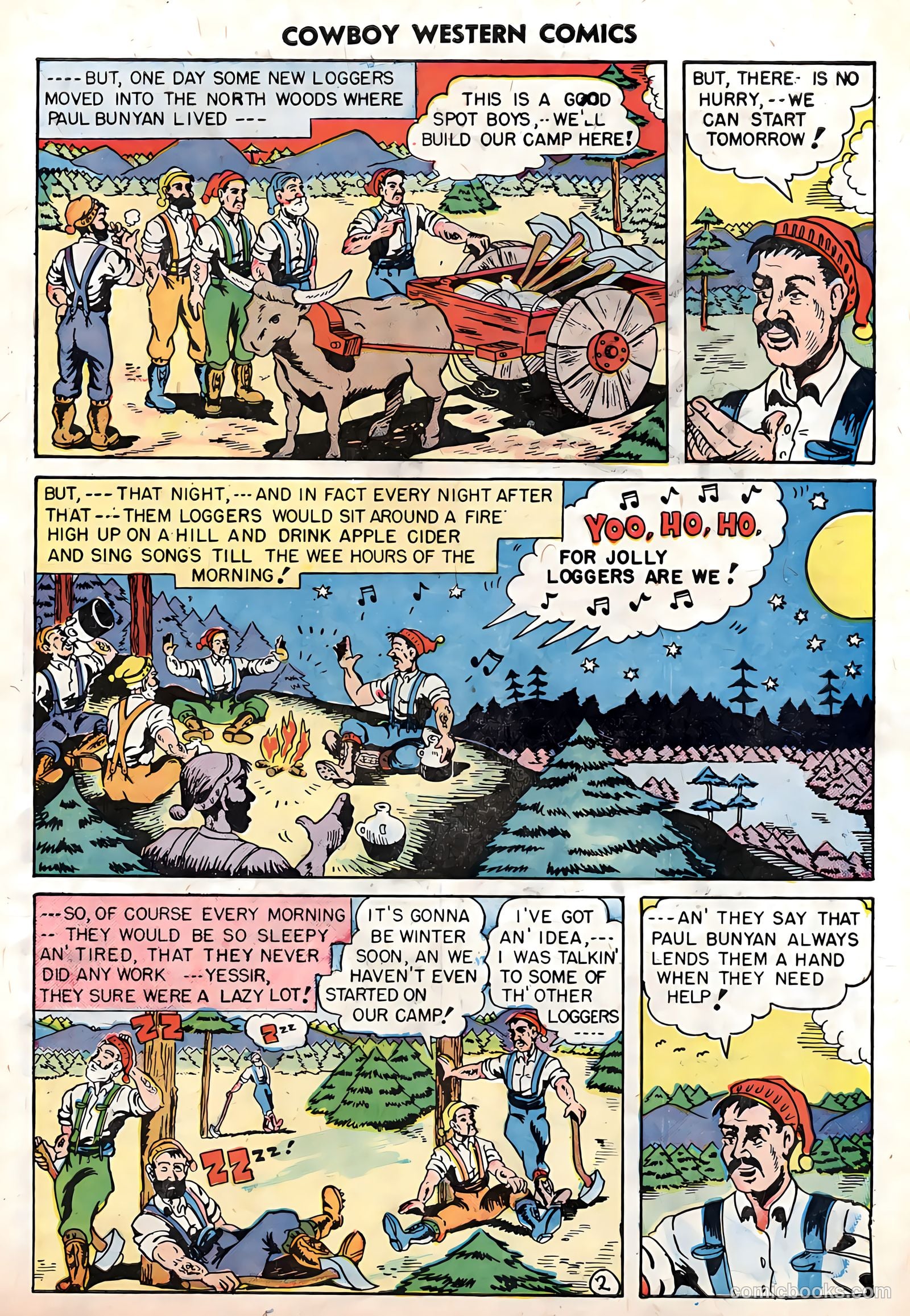 Cowboy Western Comics #22 (1949) — page 21 of 36