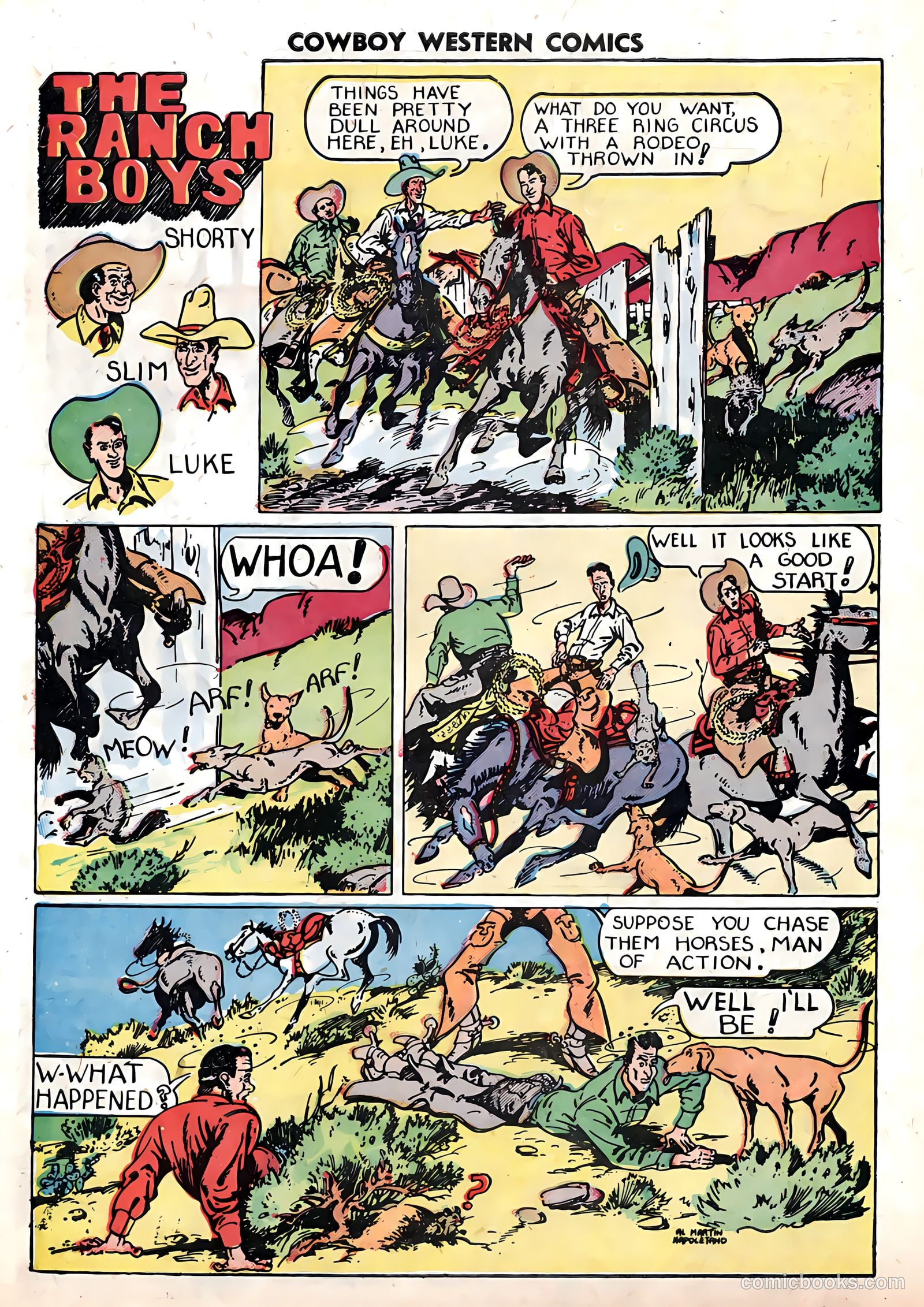 Cowboy Western Comics #22 (1949) — page 24 of 36