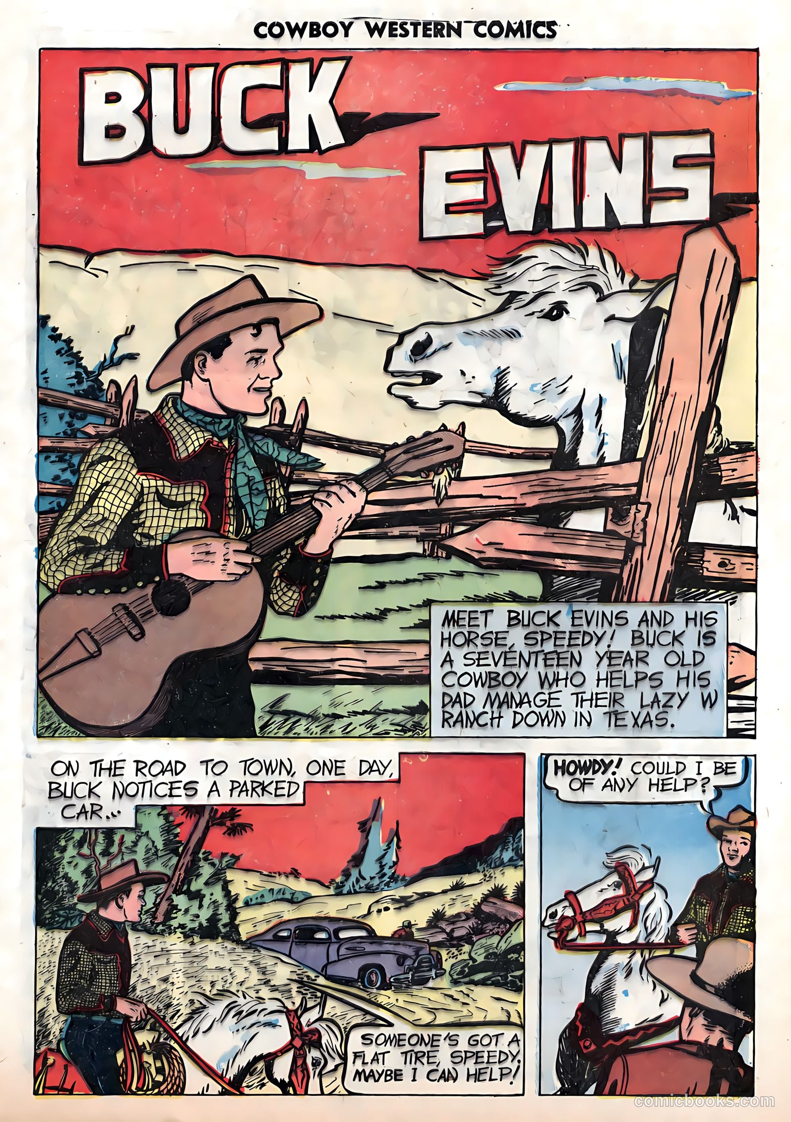 Cowboy Western Comics #22 (1949) — page 25 of 36