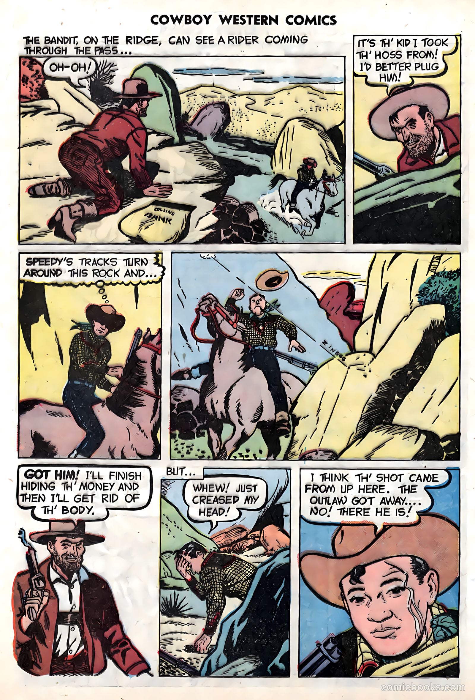 Cowboy Western Comics #22 (1949) — page 28 of 36