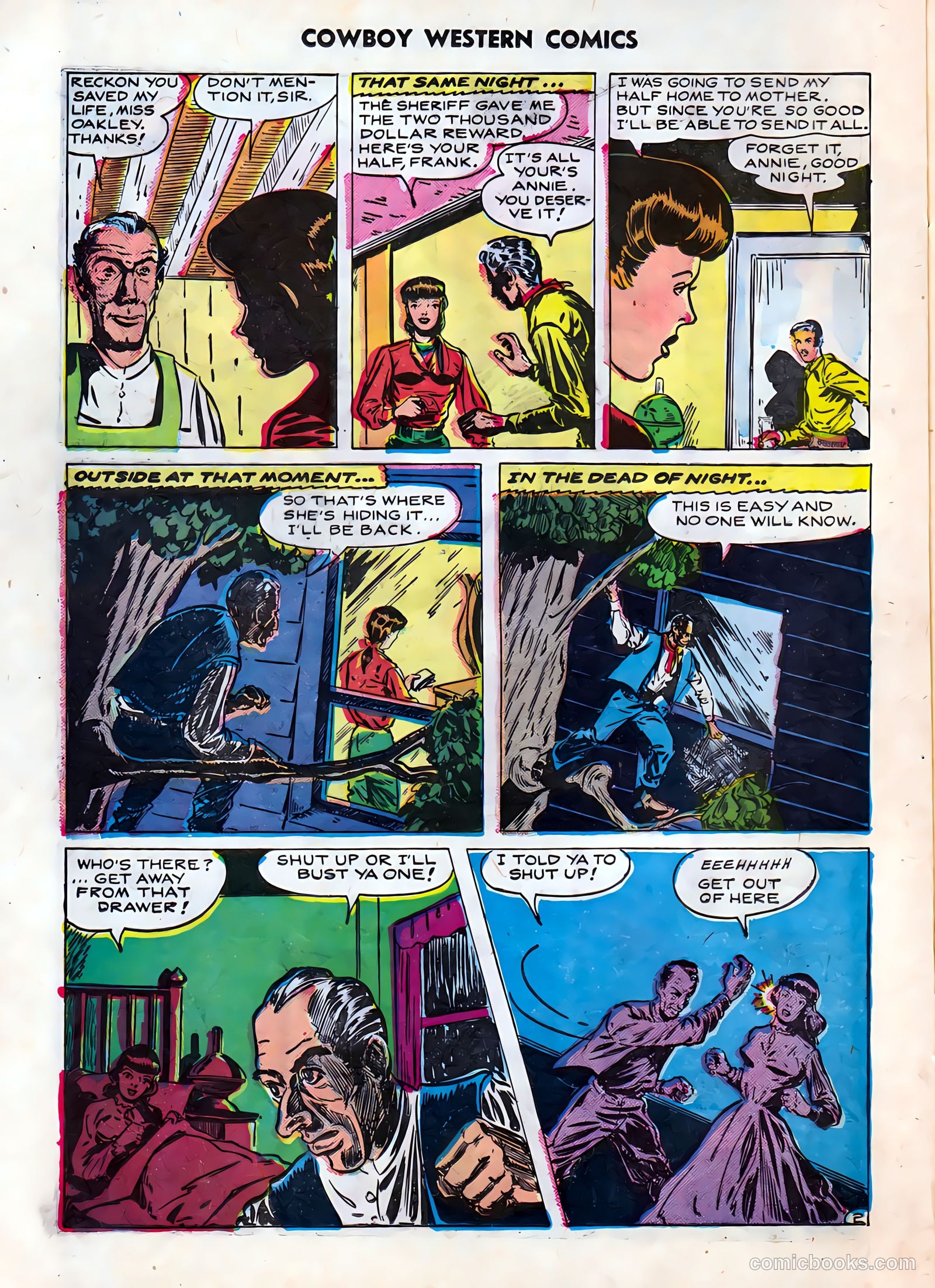 Cowboy Western Comics #23 (1949) — page 4 of 36