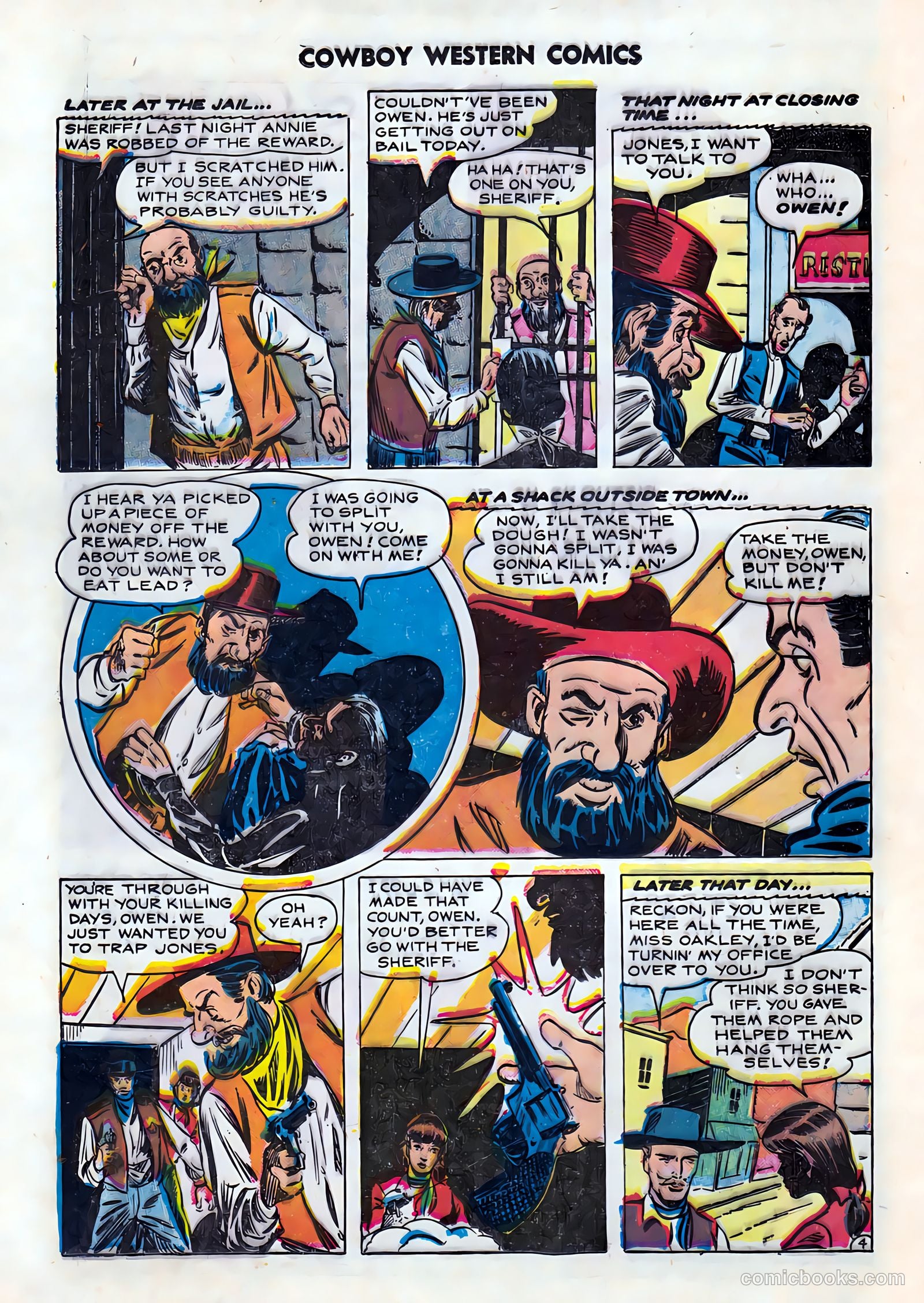 Cowboy Western Comics #23 (1949) — page 6 of 36
