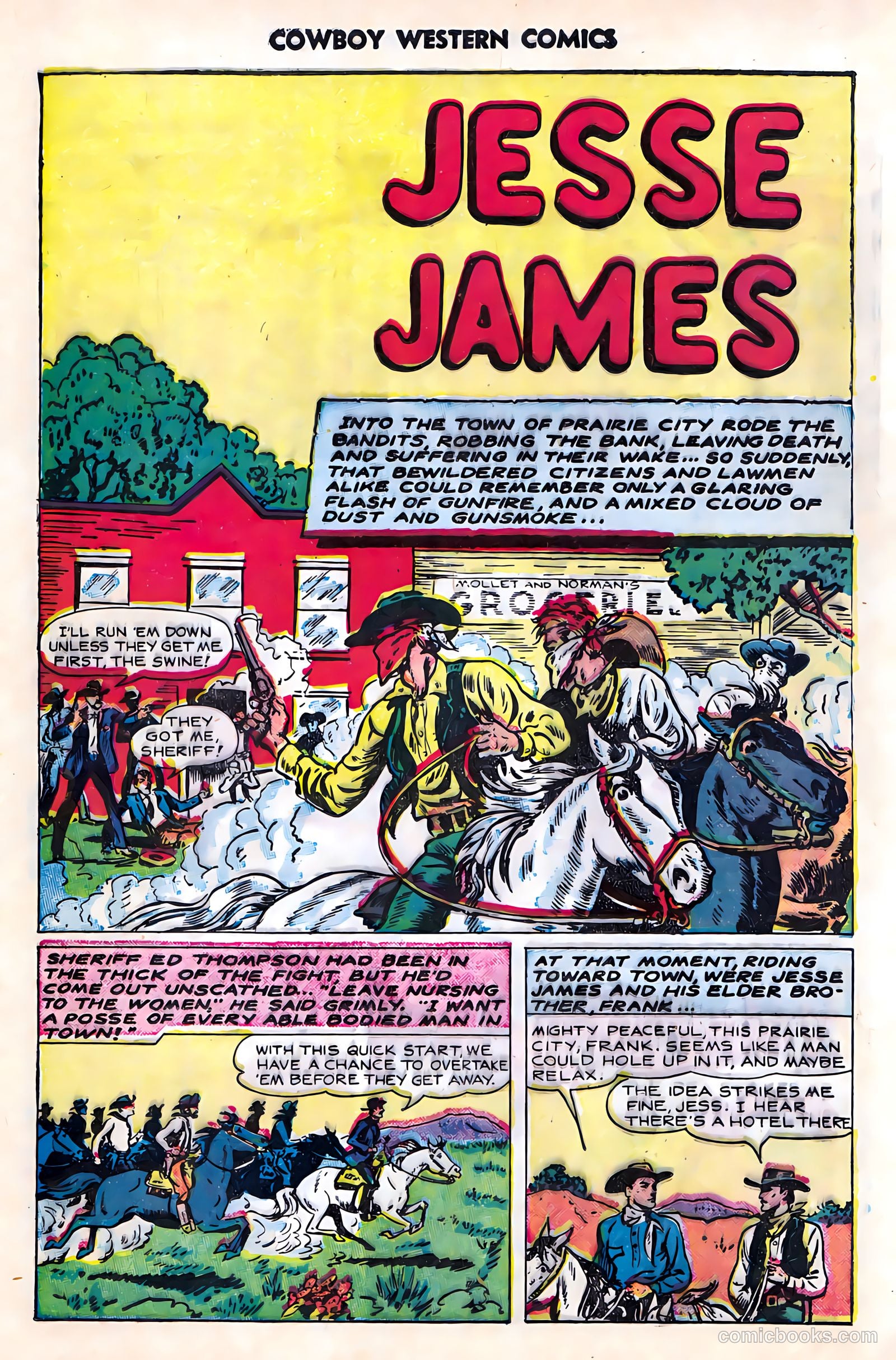 Cowboy Western Comics #23 (1949) — page 7 of 36