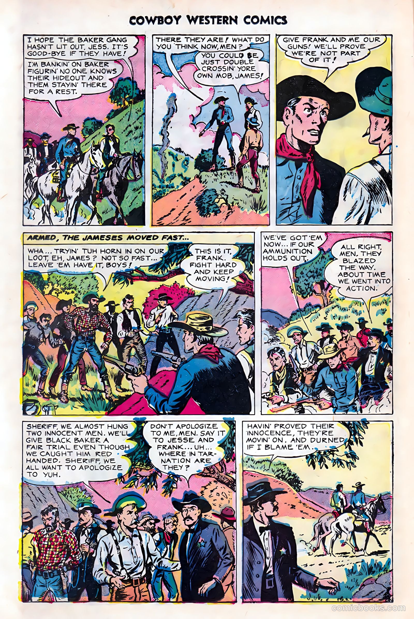 Cowboy Western Comics #23 (1949) — page 10 of 36