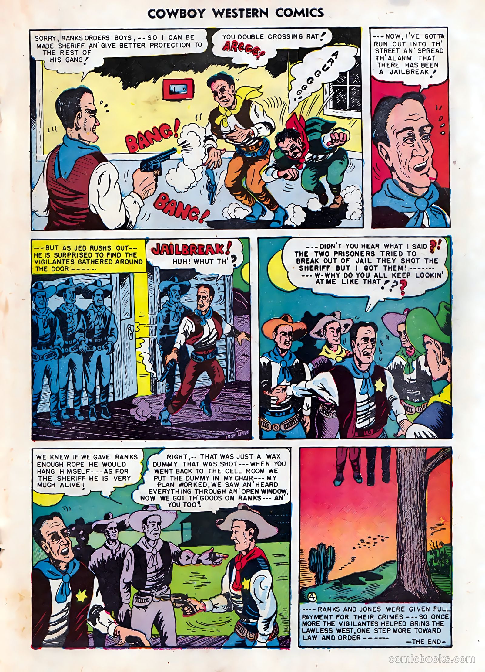 Cowboy Western Comics #23 (1949) — page 19 of 36