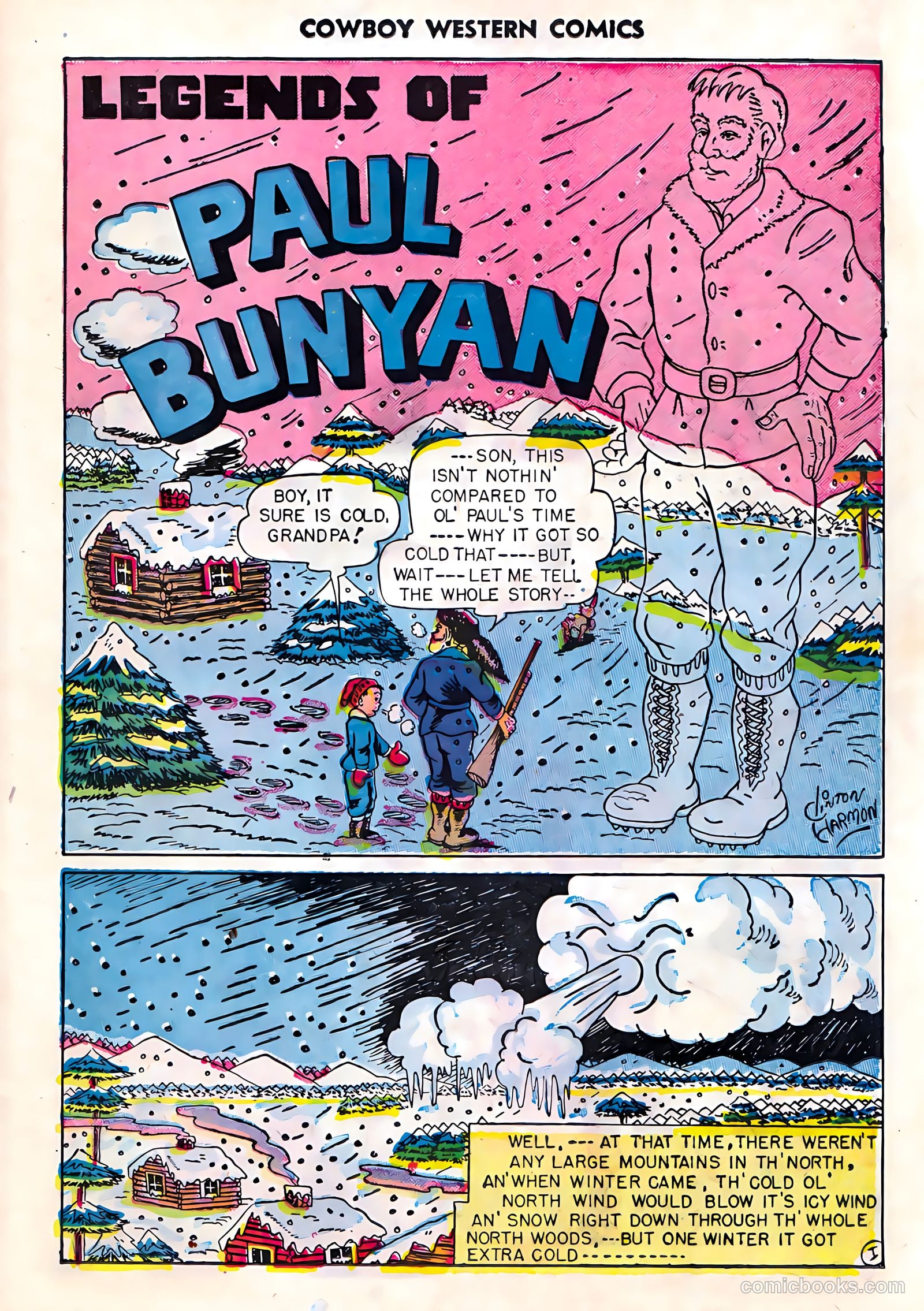 Cowboy Western Comics #23 (1949) — page 27 of 36