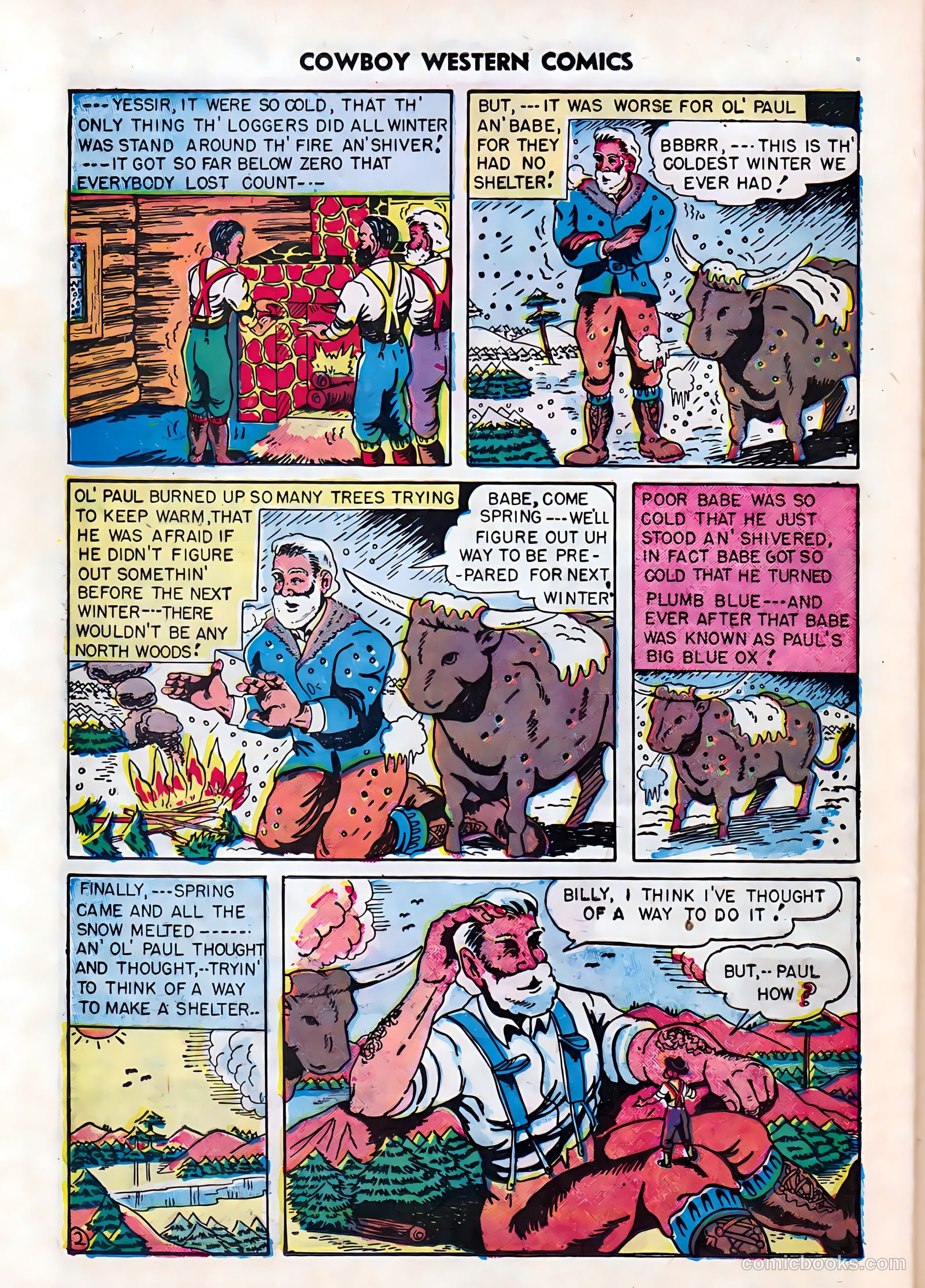 Cowboy Western Comics #23 (1949) — page 28 of 36
