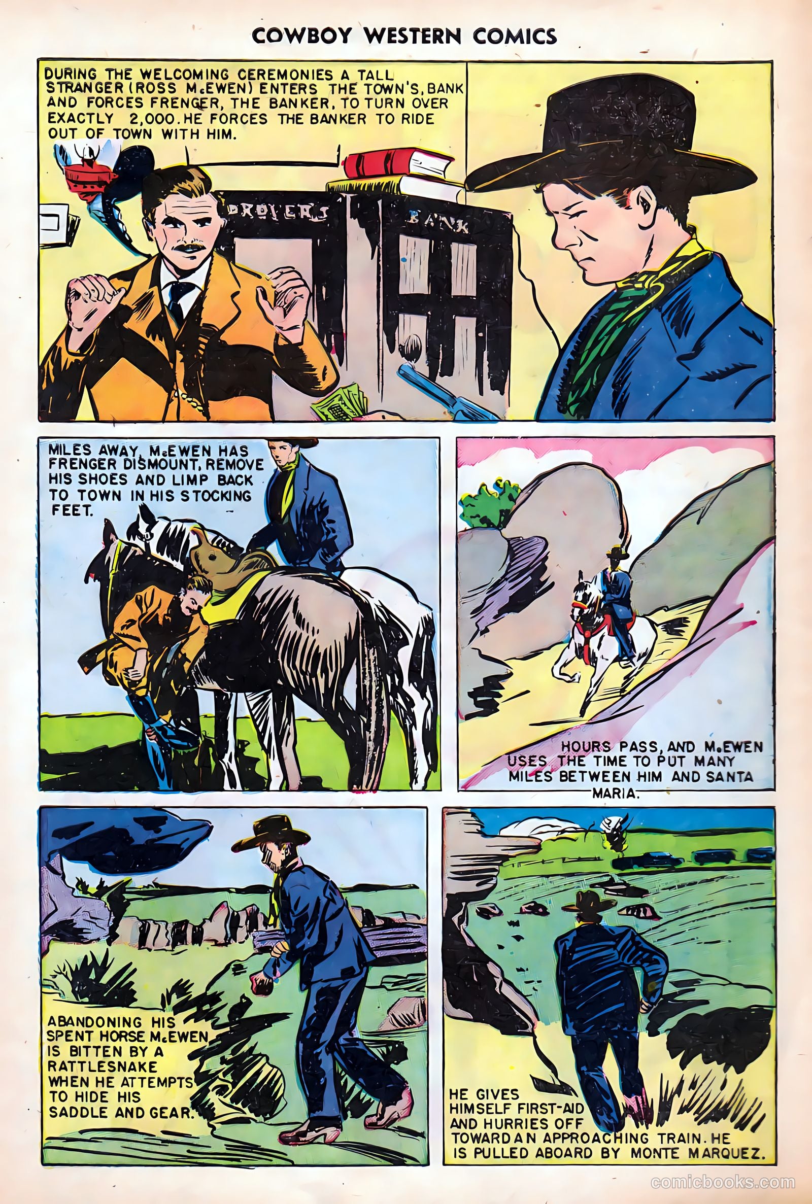 Cowboy Western Comics #24 (1949) — page 4 of 36