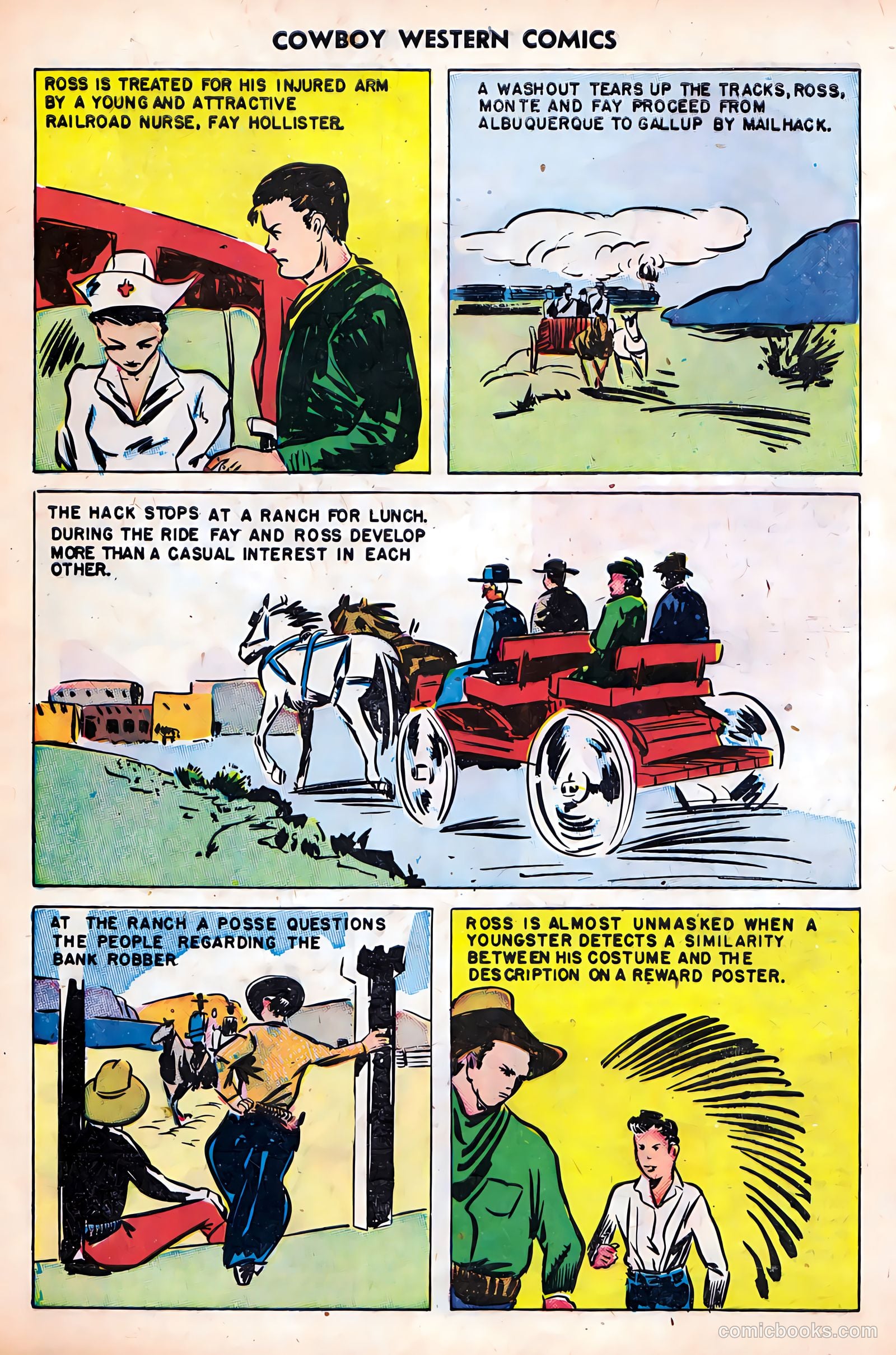 Cowboy Western Comics #24 (1949) — page 5 of 36