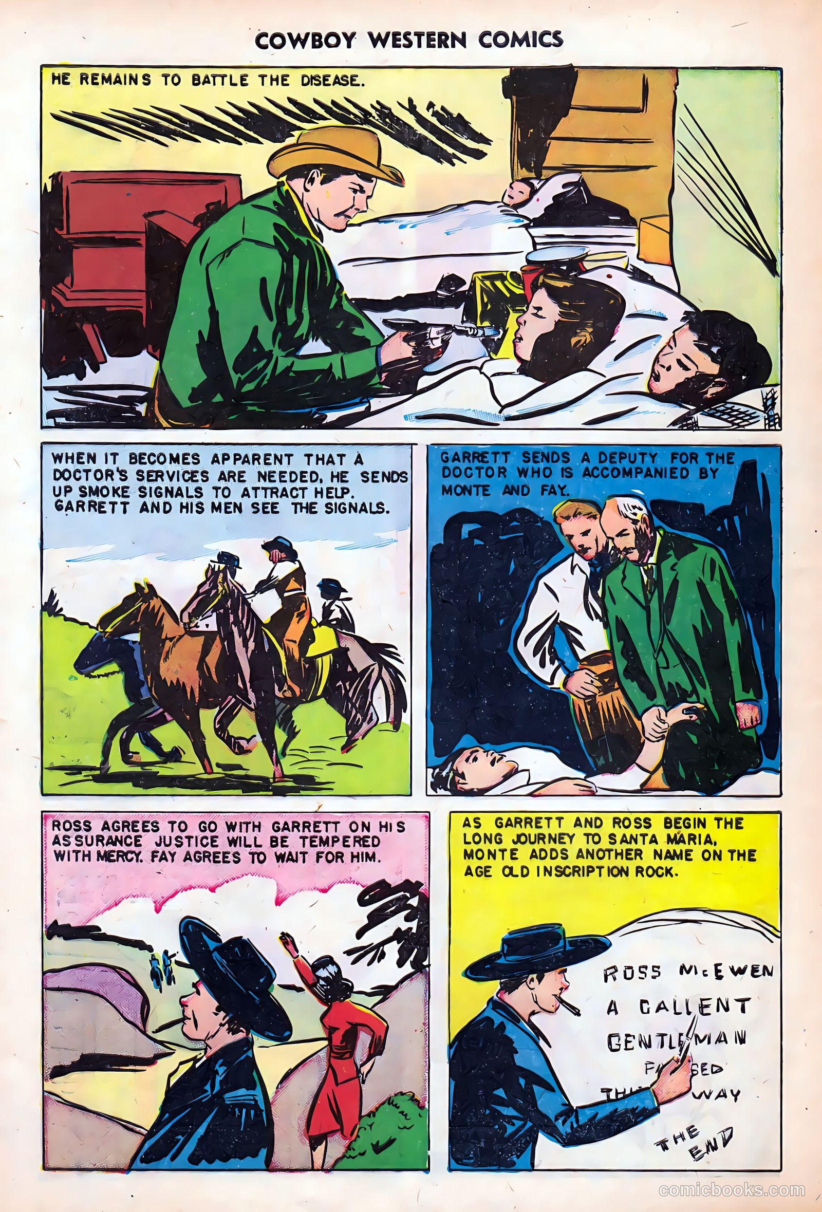 Cowboy Western Comics #24 (1949) — page 8 of 36